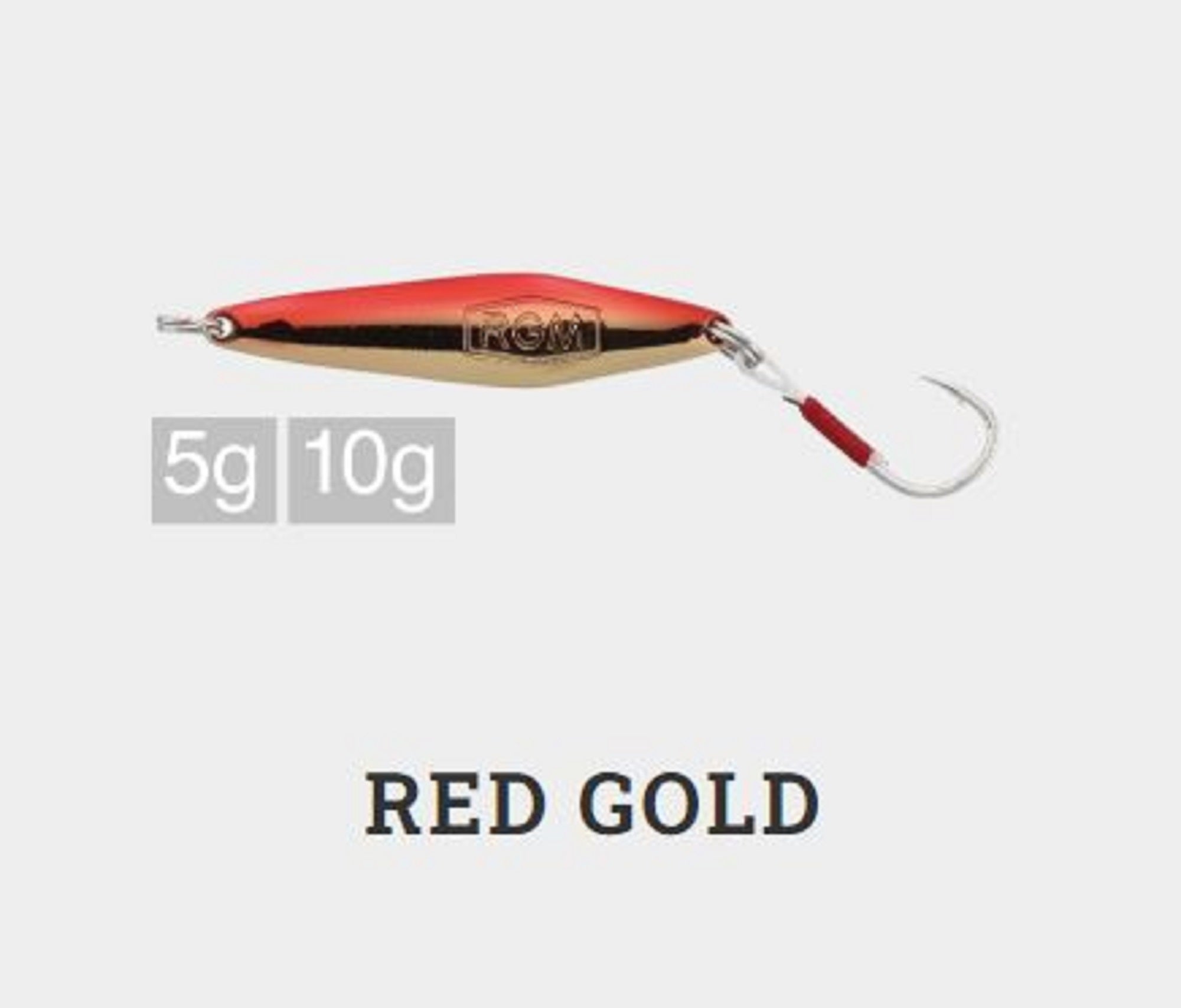 Jackall RGM Spoon Saya 10 grams Red Gold (4678)