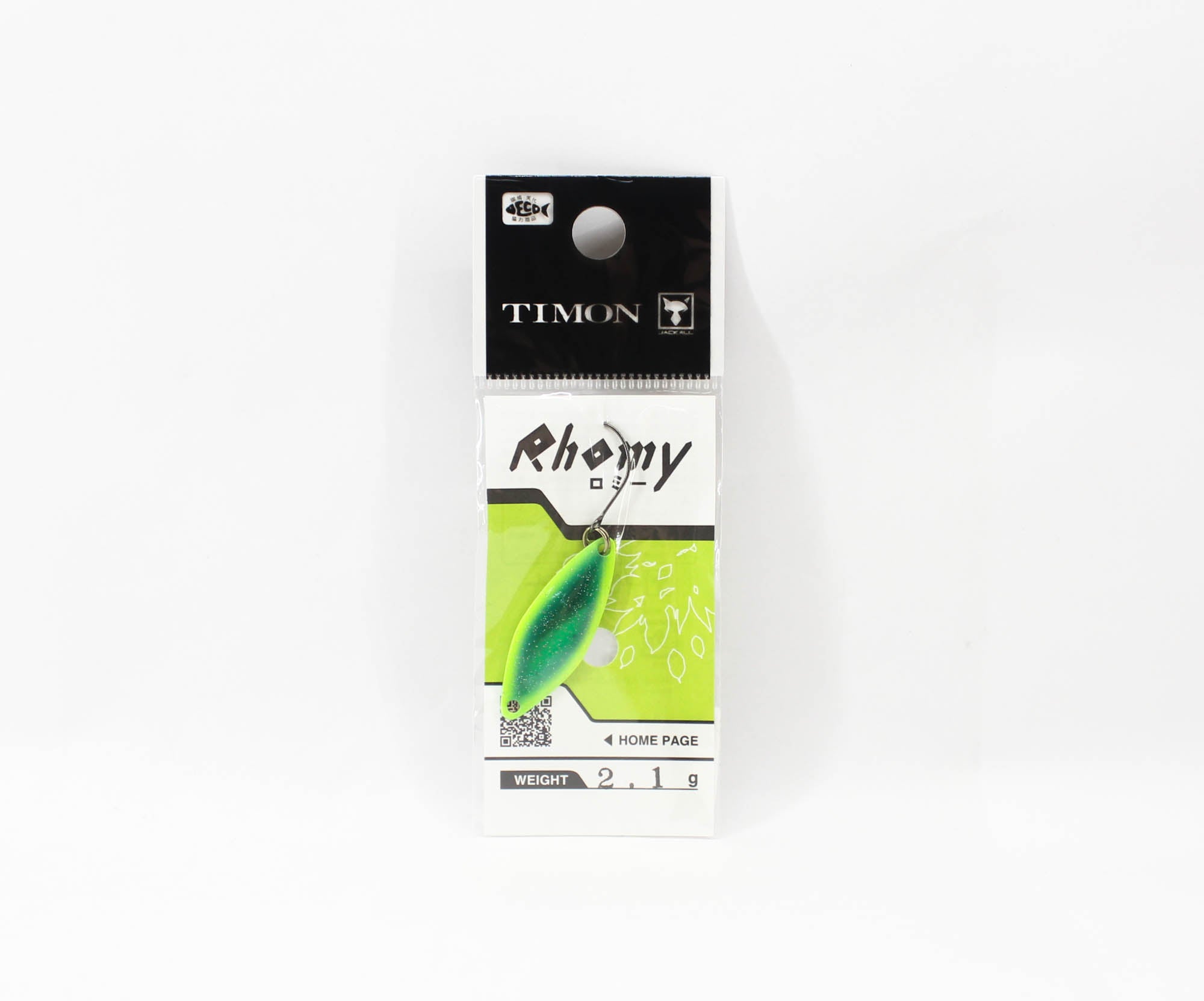 Jackall Timon Rhomy Trout Spoon 2.1 grams 175 Daigo Greenbow (5972)