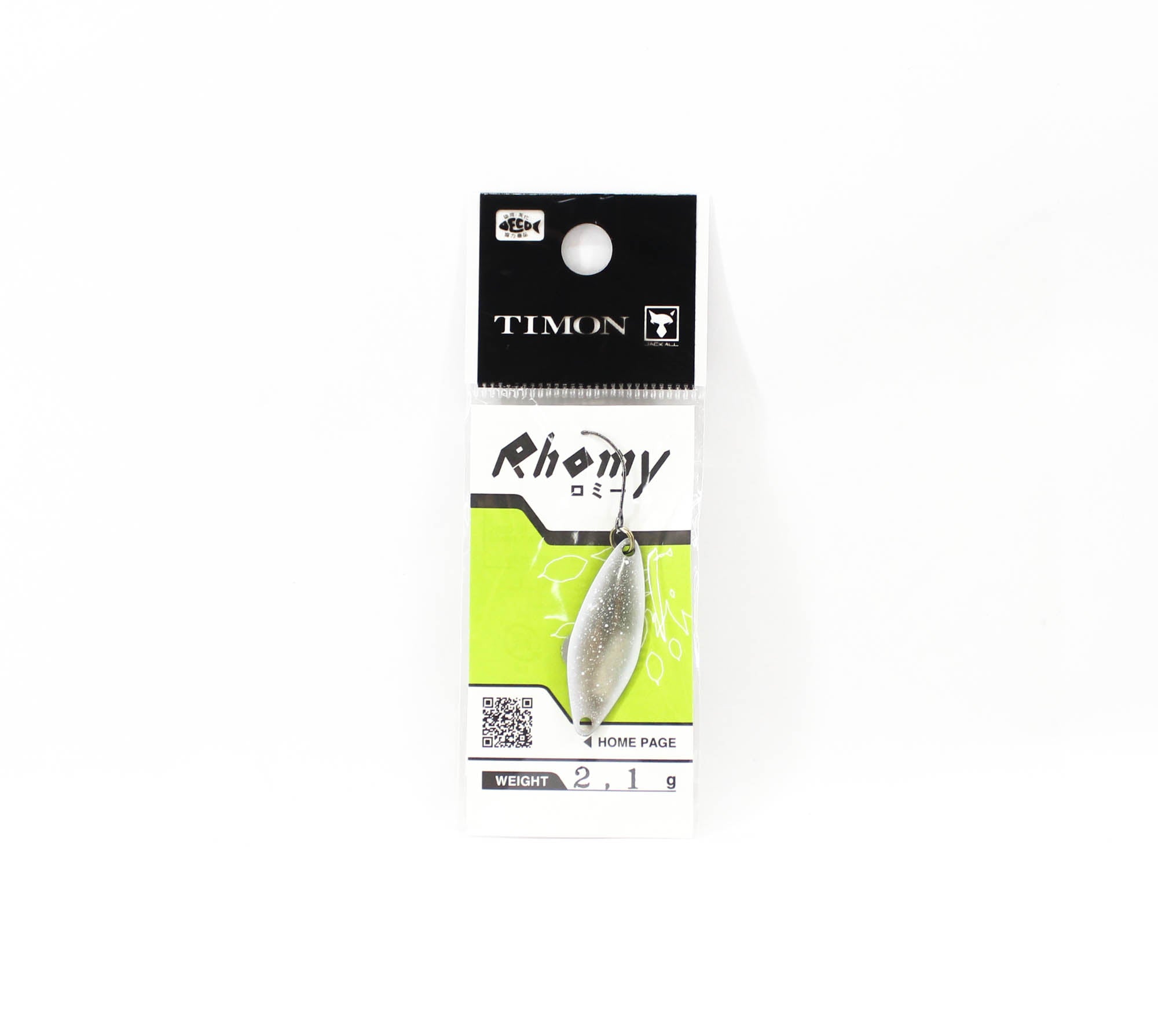 Jackall Timon Rhomy Trout Spoon 2.1 grams 180 Yazy Silver White UV (5989)