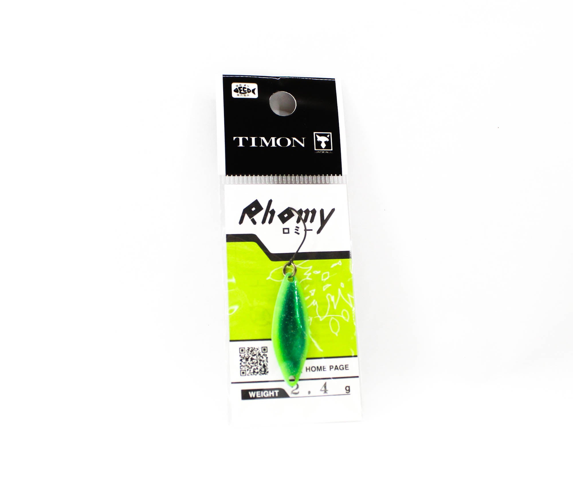 Jackall Timon Rhomy Trout Spoon 2.4 grams 175 Daigo Greenbow (6092)