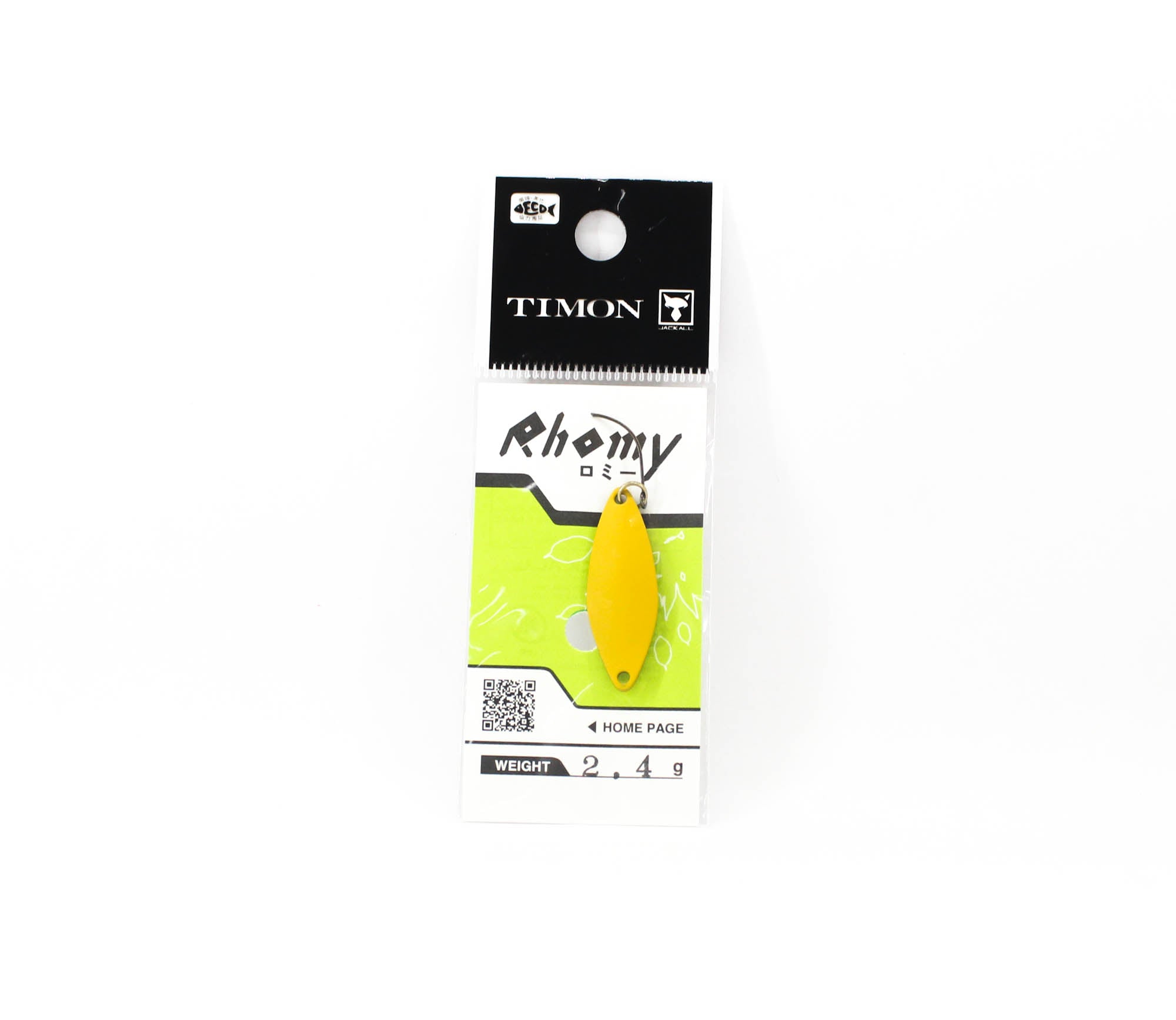 Jackall Timon Rhomy Trout Spoon 2.4 grams 217 Meimetu Karashi (6184)