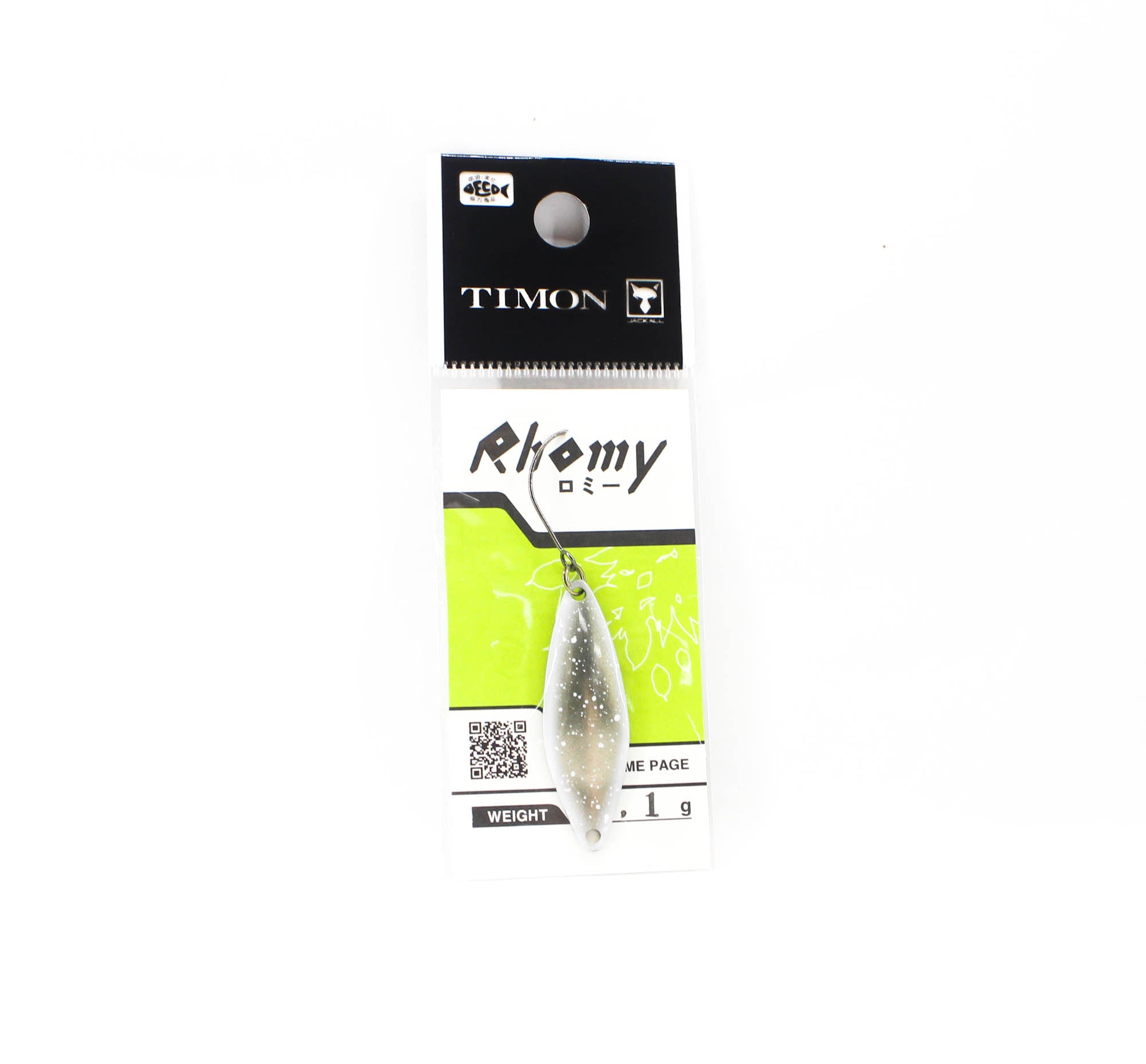 Jackall Timon Rhomy Trout Spoon 3.1 grams 180 Yazy Silver White Uv (6221)