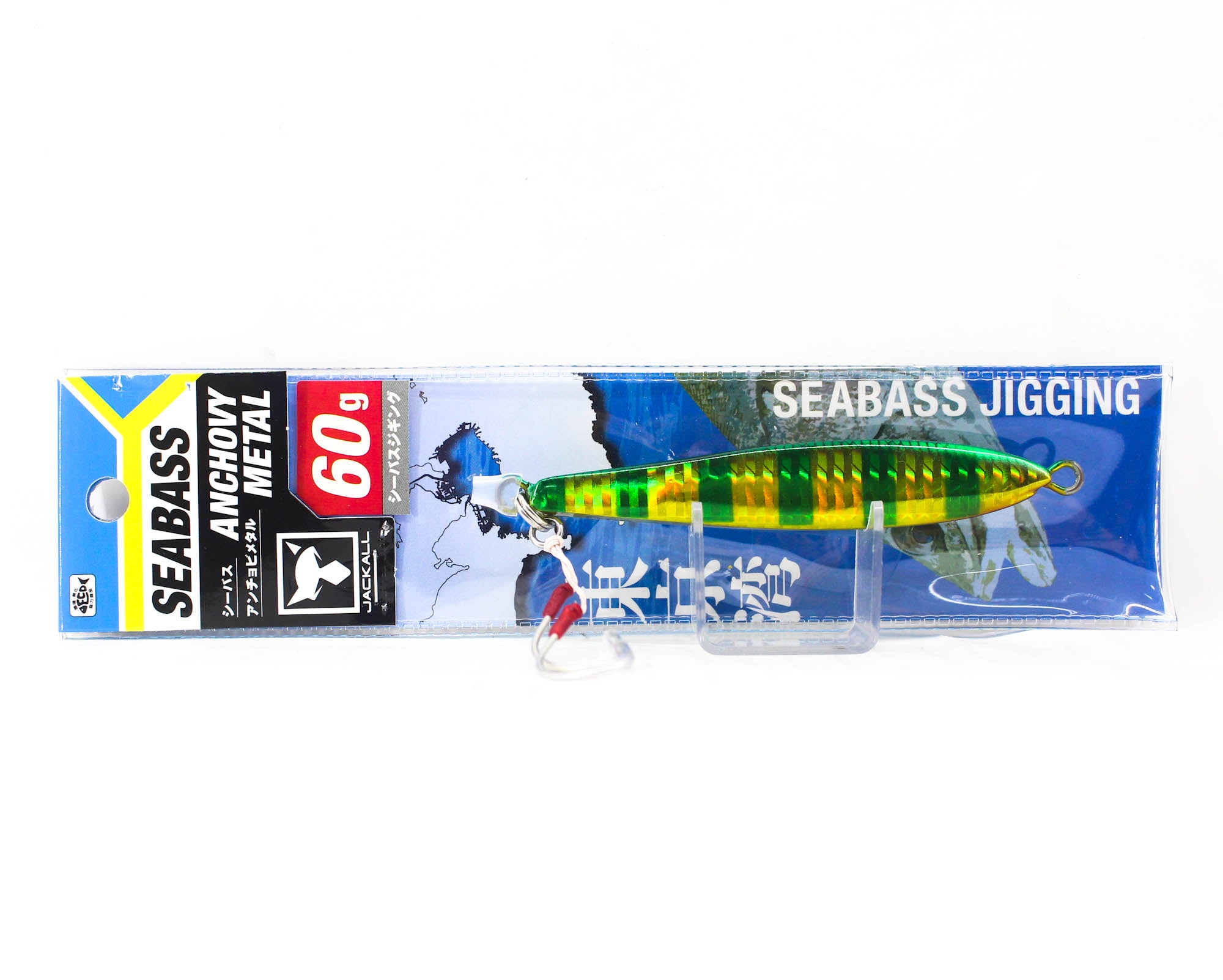 Sale Jackall Metal Jig Seabass Anchovy Metal 60 grams Gurikin Border (6436)