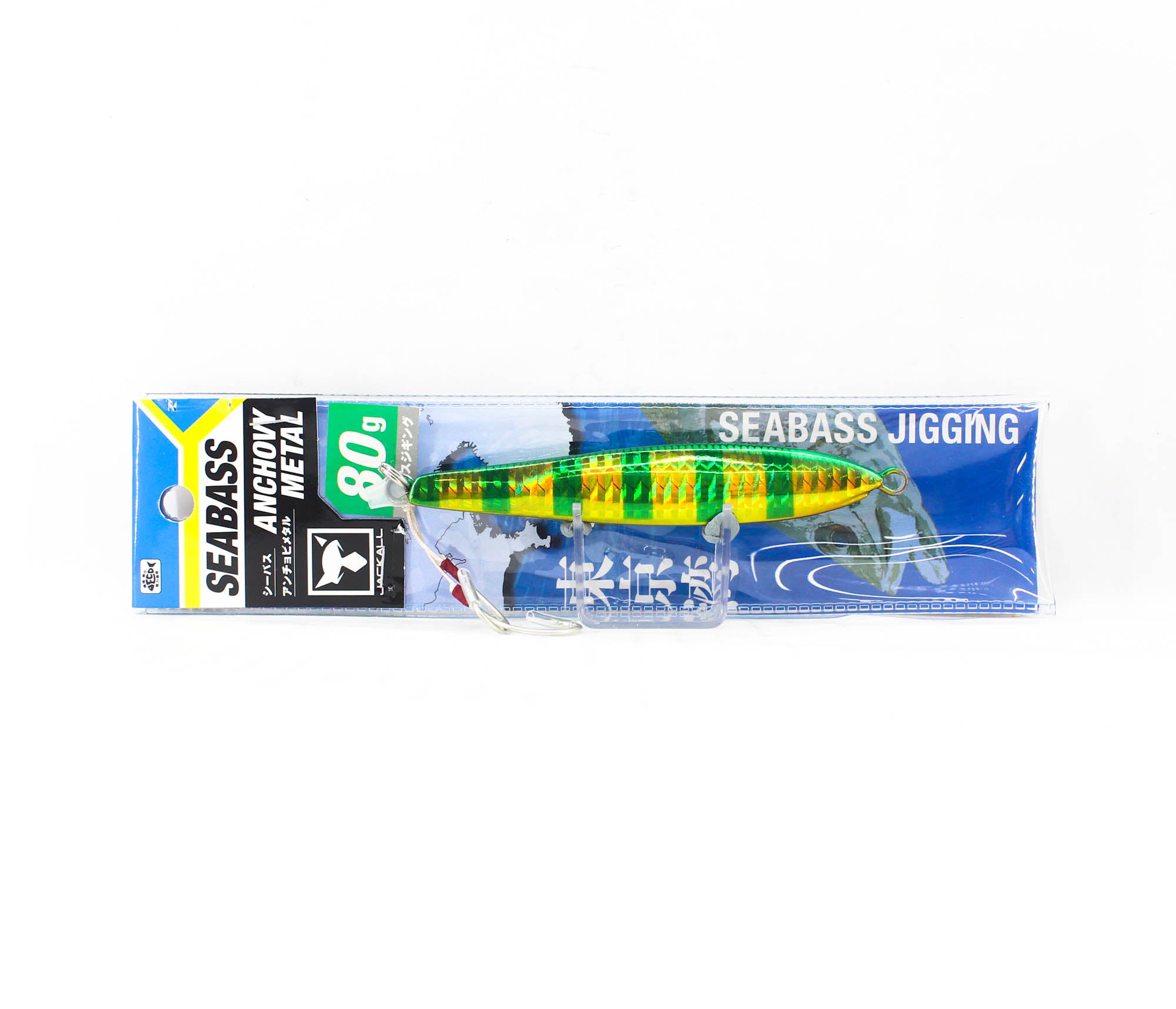 Sale Jackall Metal Jig Seabass Anchovy Metal 80 grams Gurikin Border (6467)