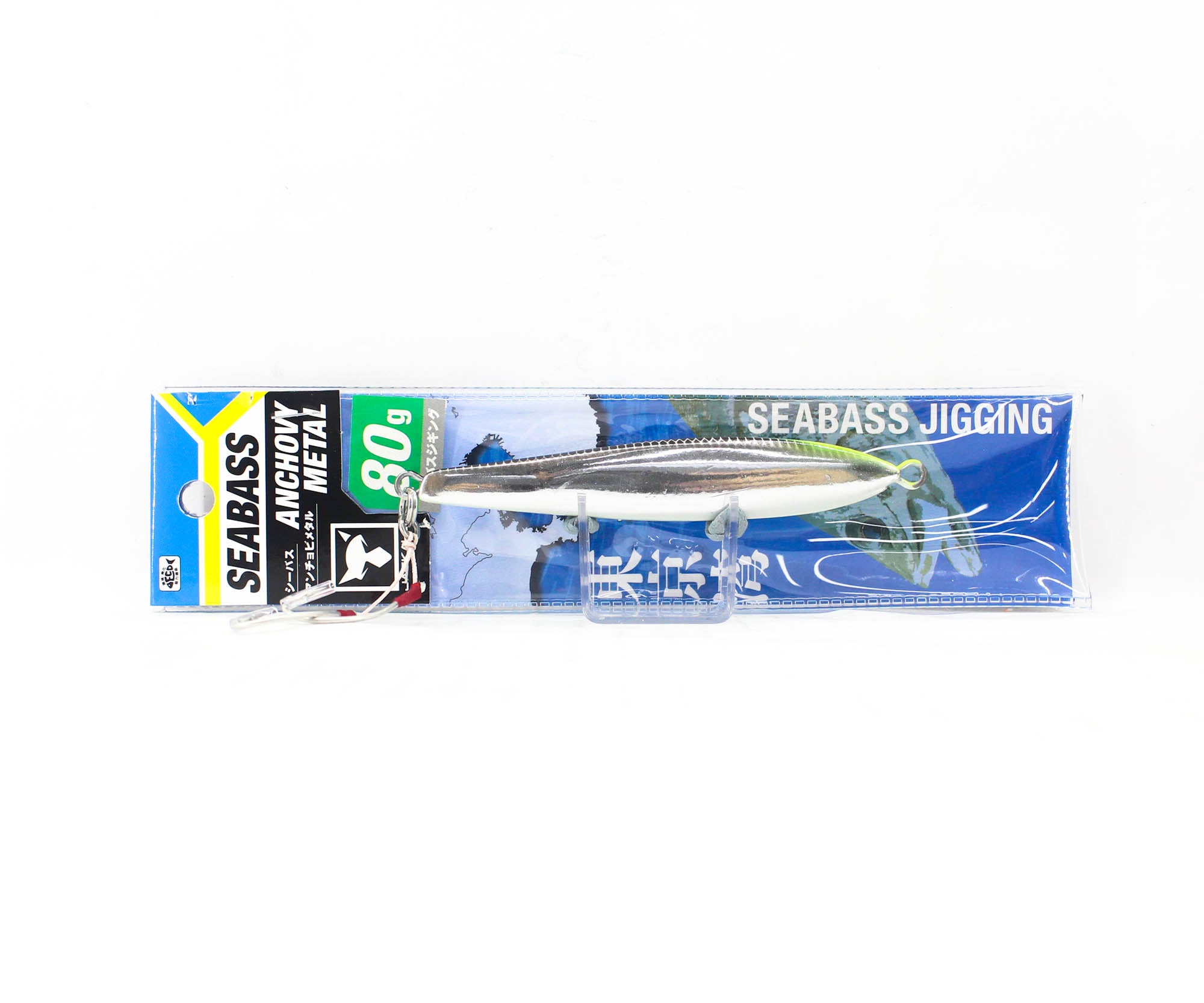 Sale Jackall Metal Jig Seabass Anchovy Metal 80 grams UV Flash (6481)
