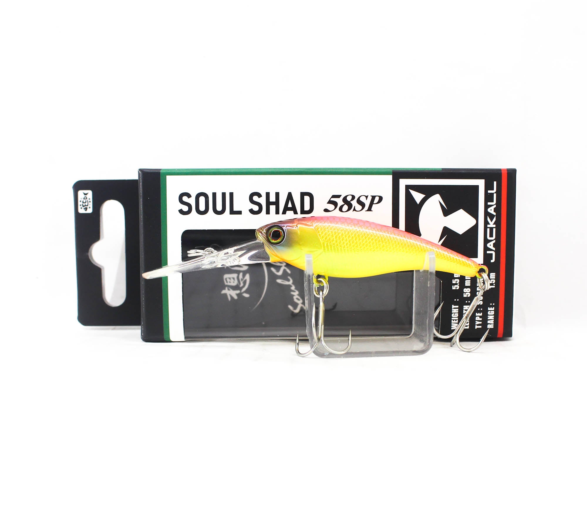 Jackall Soul Shad 58SP Suspend Lure Candy Chart (7105)