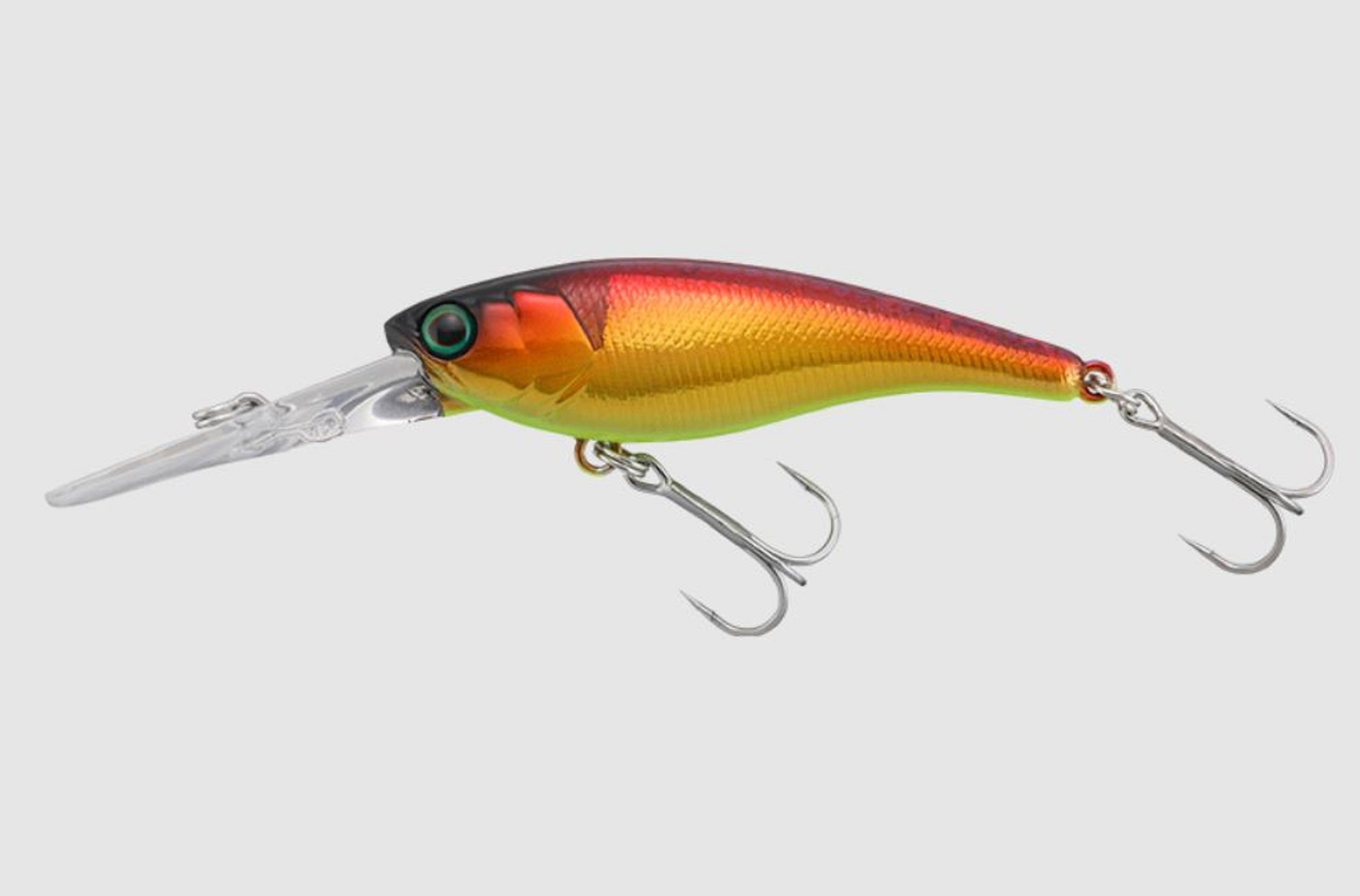 Jackall Soul Shad 58SR SP Shallow Suspend Lure Red Gold Laser (7174)