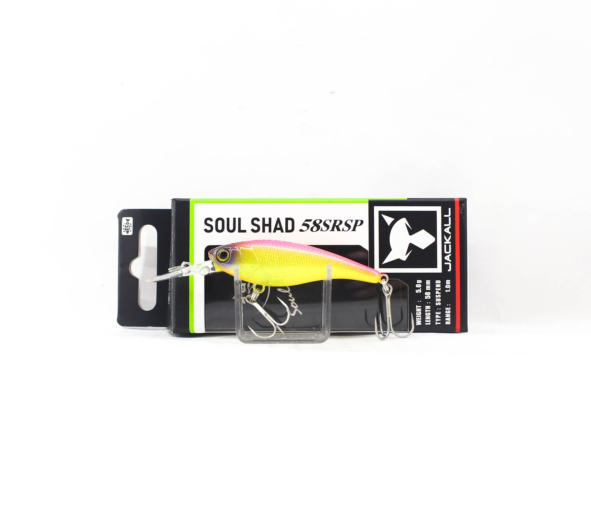 Jackall Soul Shad 58SR SP Shallow Suspend Lure Candy Chart (7198)