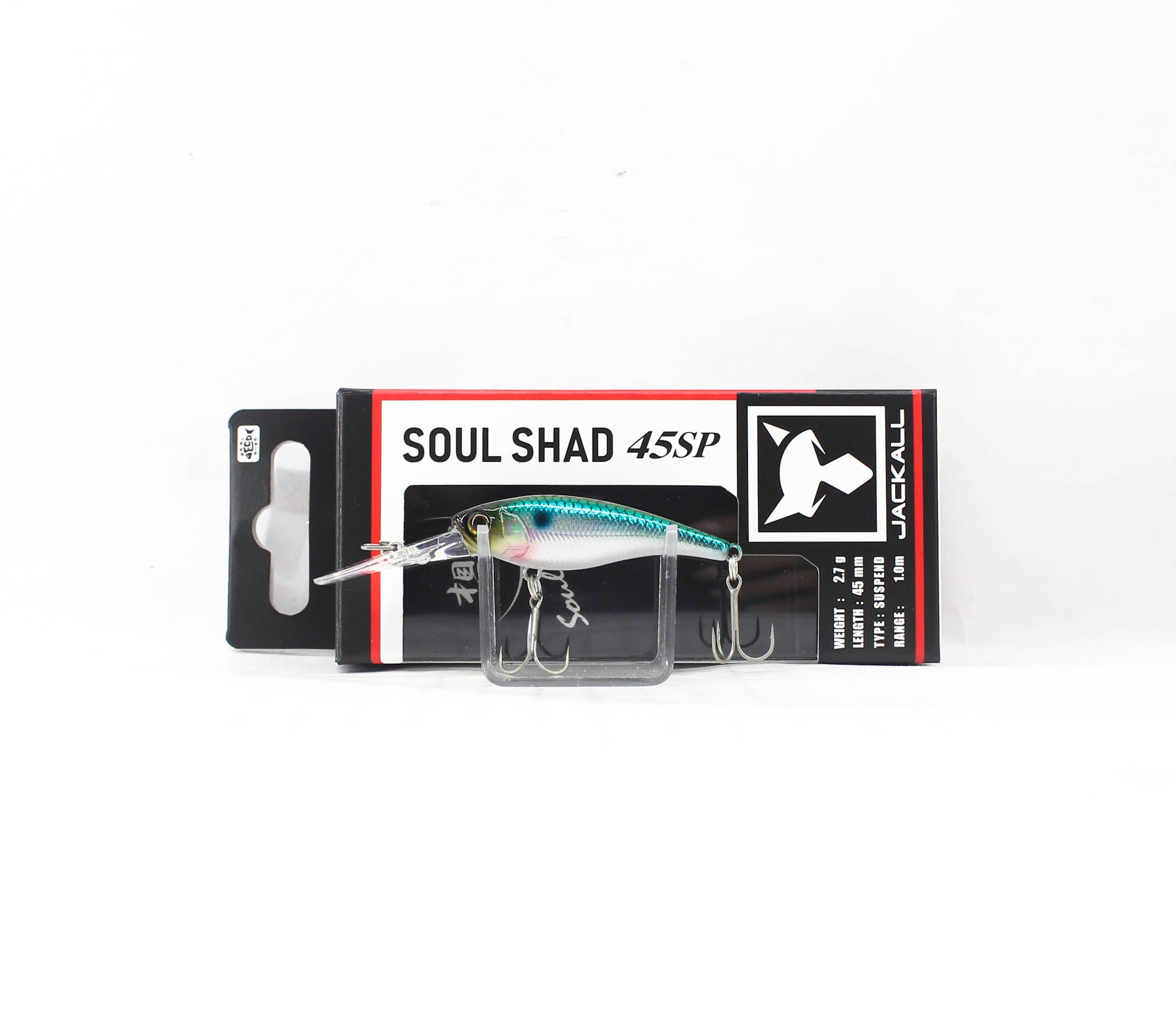 Jackall Soul Shad 45SP Suspend Lure Mamo Inakko Laser (7242)