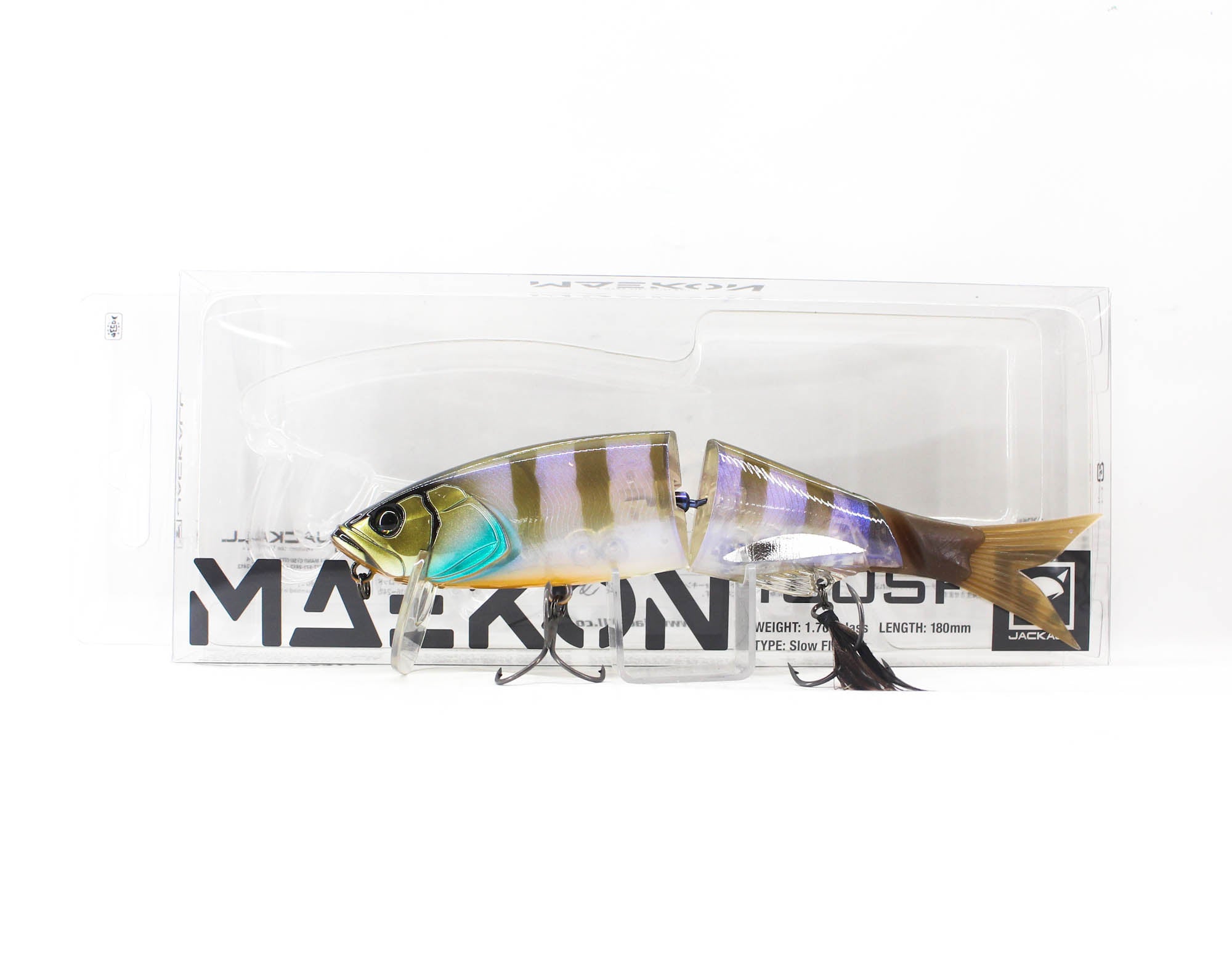 Jackall Maekon 180SF Floating Lure Slash Silver Sunfish (7389)