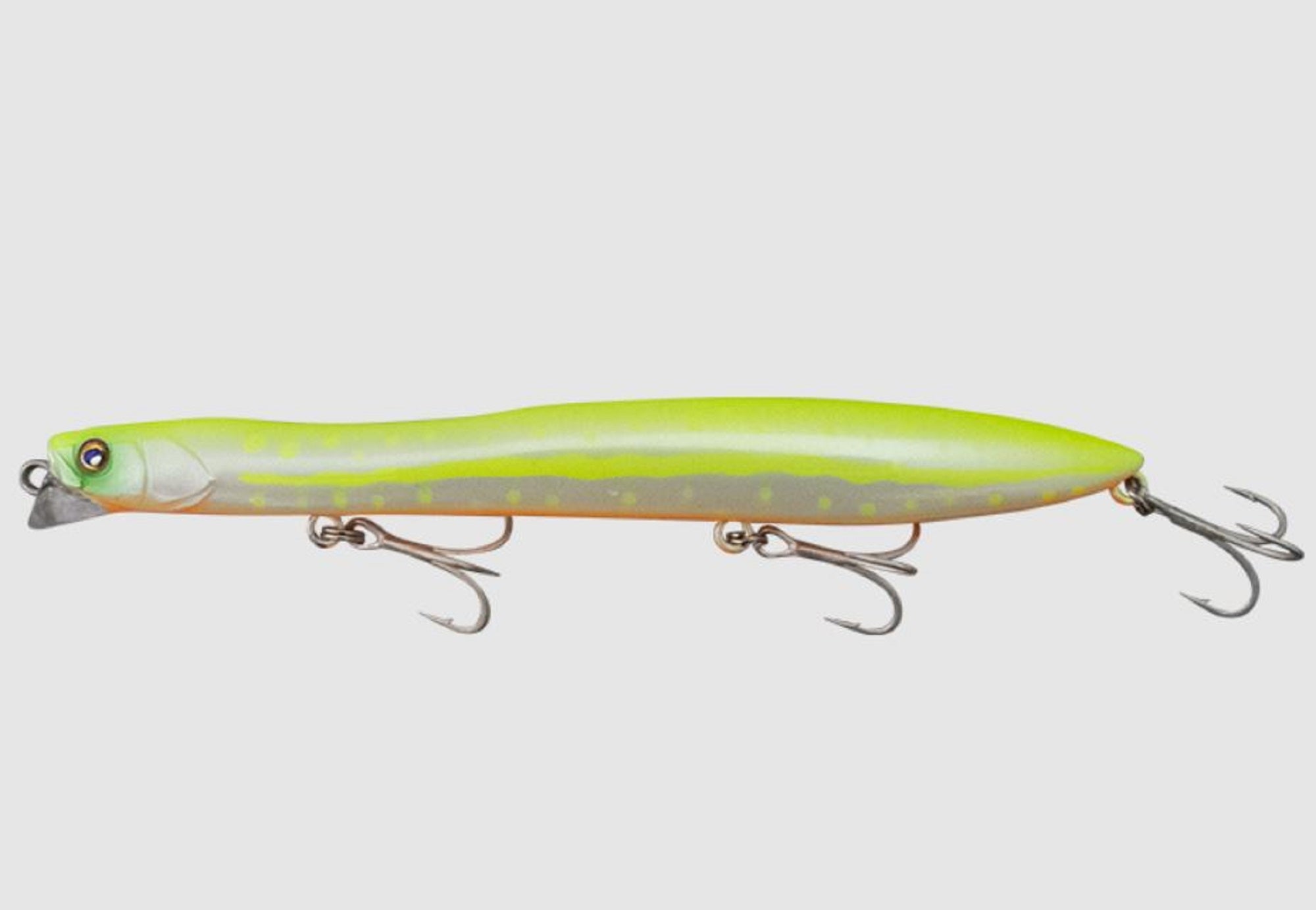 Jackall Hiei 123SF Slow Floating Lure Glow Chartreuse Pearl (7815)