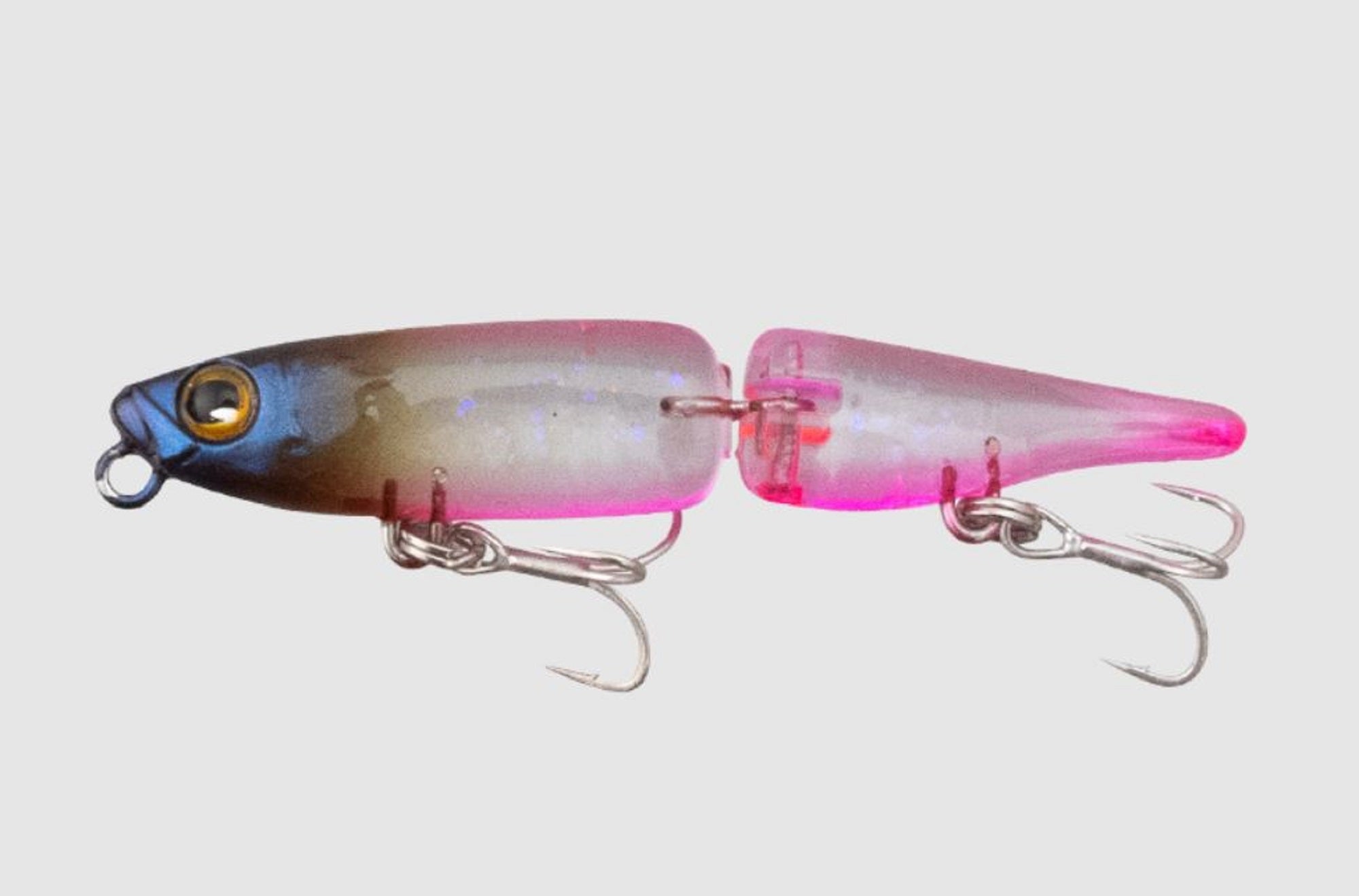 Jackall Abbey Solid 55S Jointed Sinking Lure Sexy Prism (7938)