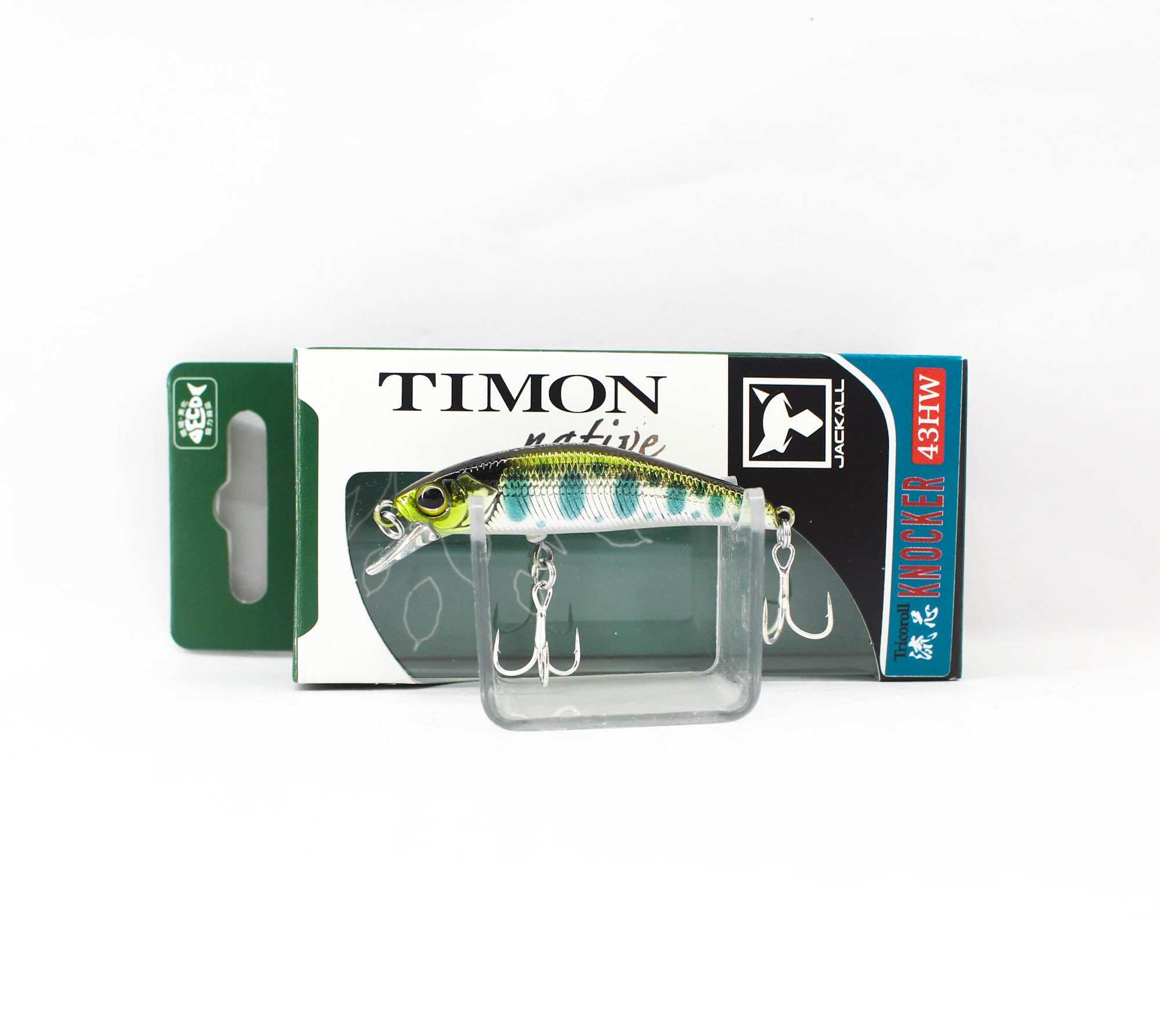 Jackall Timon Ryushin Knocker 43 HW Sinking Lure Silver Yama (0426)