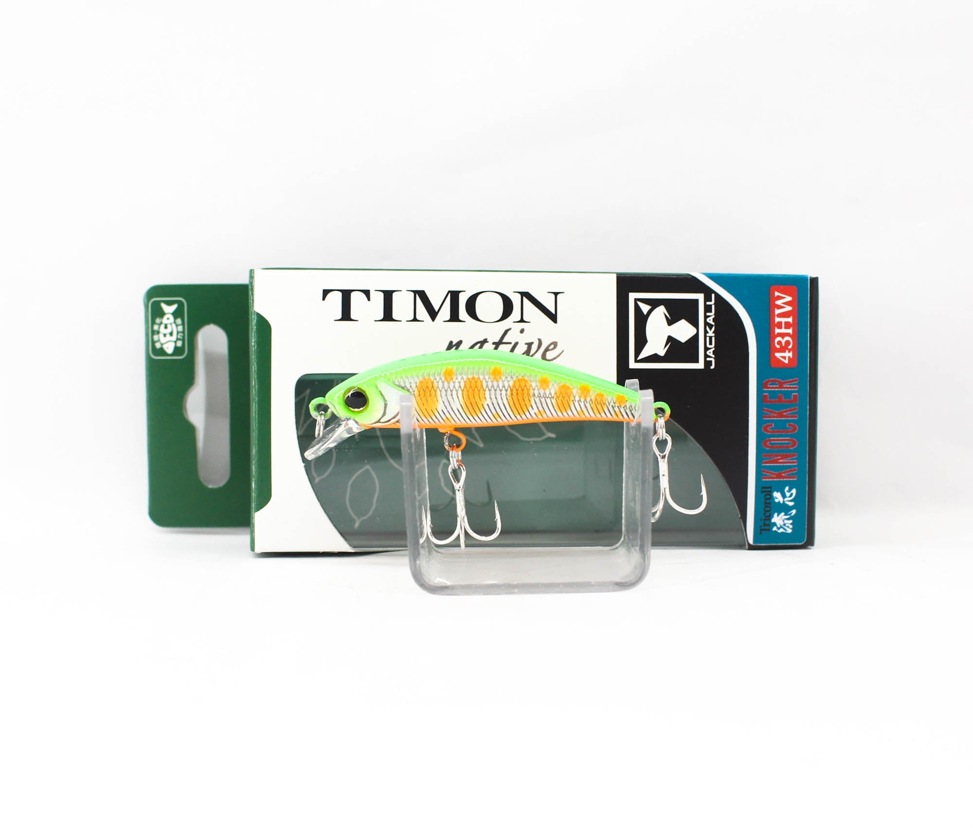Jackall Timon Ryushin Knocker 43 HW Sinking Lure Lime Yamame (0501)