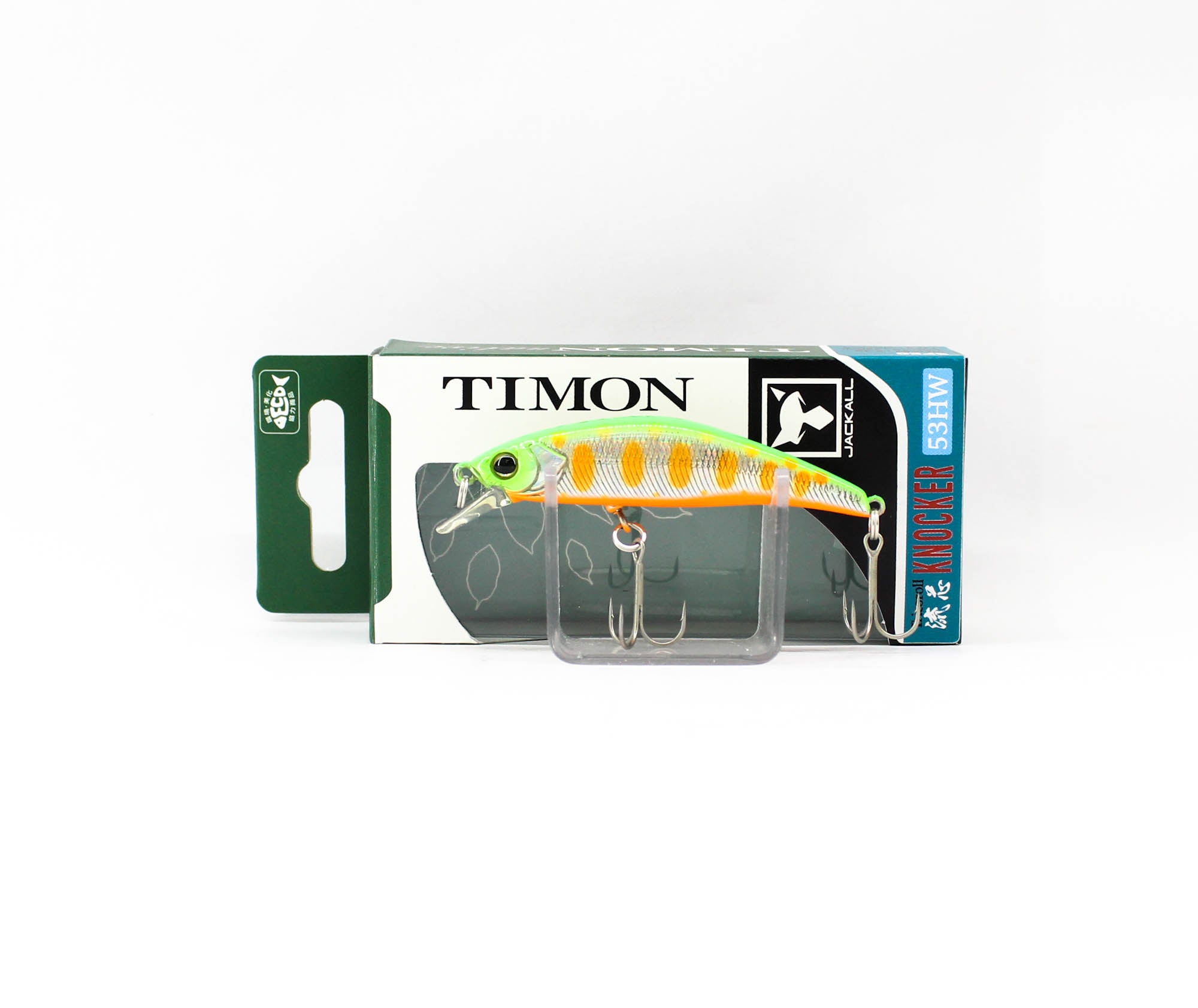 Jackall Timon Ryushin Knocker 53 HW Sinking Lure Lime Yamame (0624)