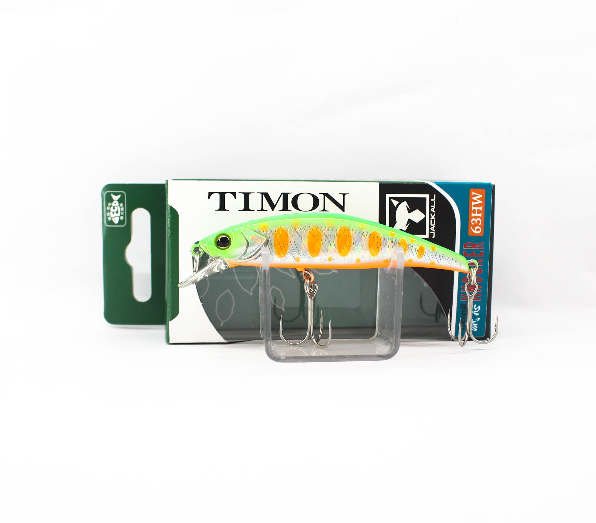 Jackall Timon Ryushin Knocker 63 HW Sinking Lure Lime Yamame (0747)