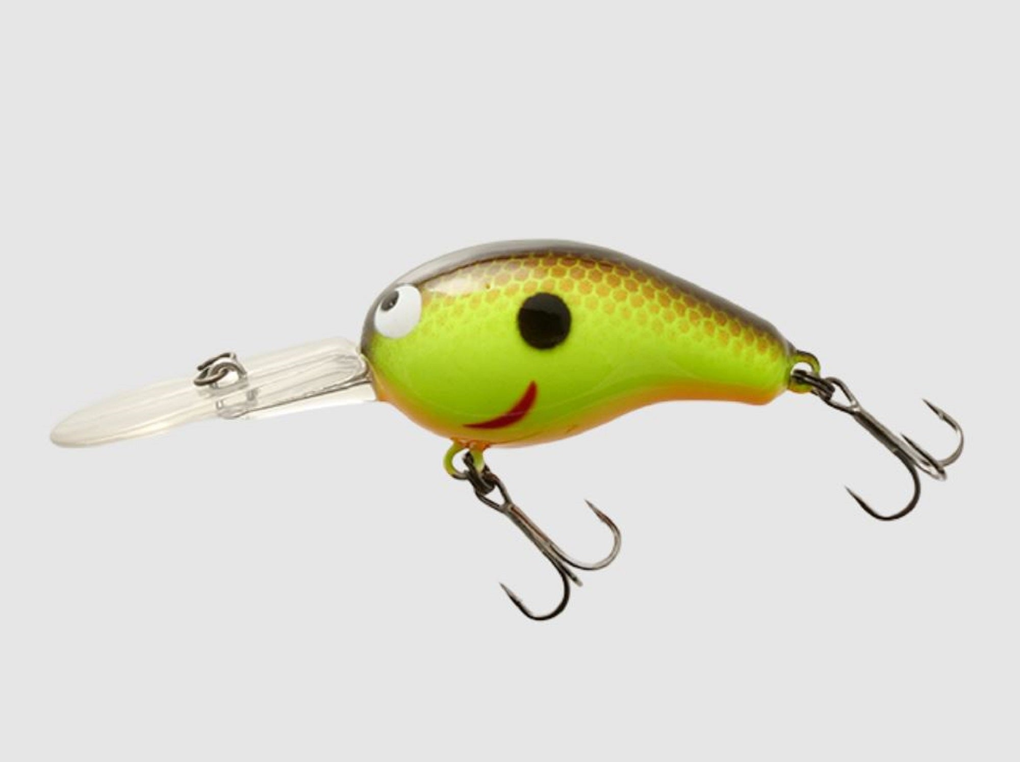 Jackall Geronimo Chico 44 Wood Floating Lure Brown Back Chart (0938)