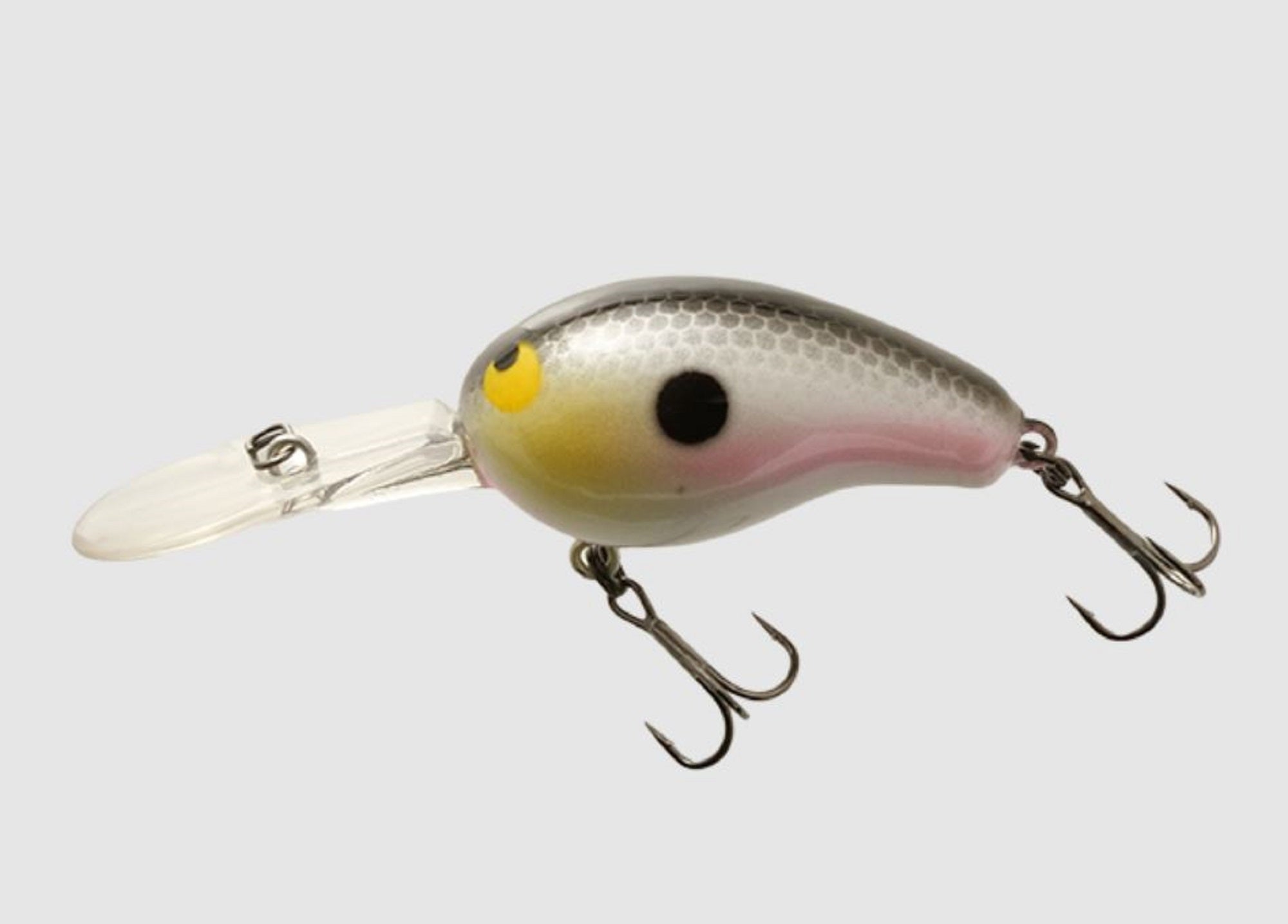 Jackall Geronimo Chico DR 44 Wood Floating Lure Sexy Pink Line (0952)