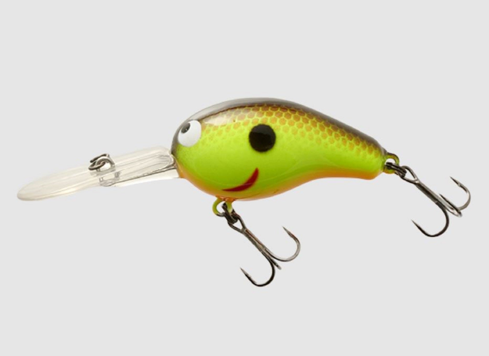 Jackall Geronimo Chico DR 44 Wood Floating Lure Brown Back Chart (0983)