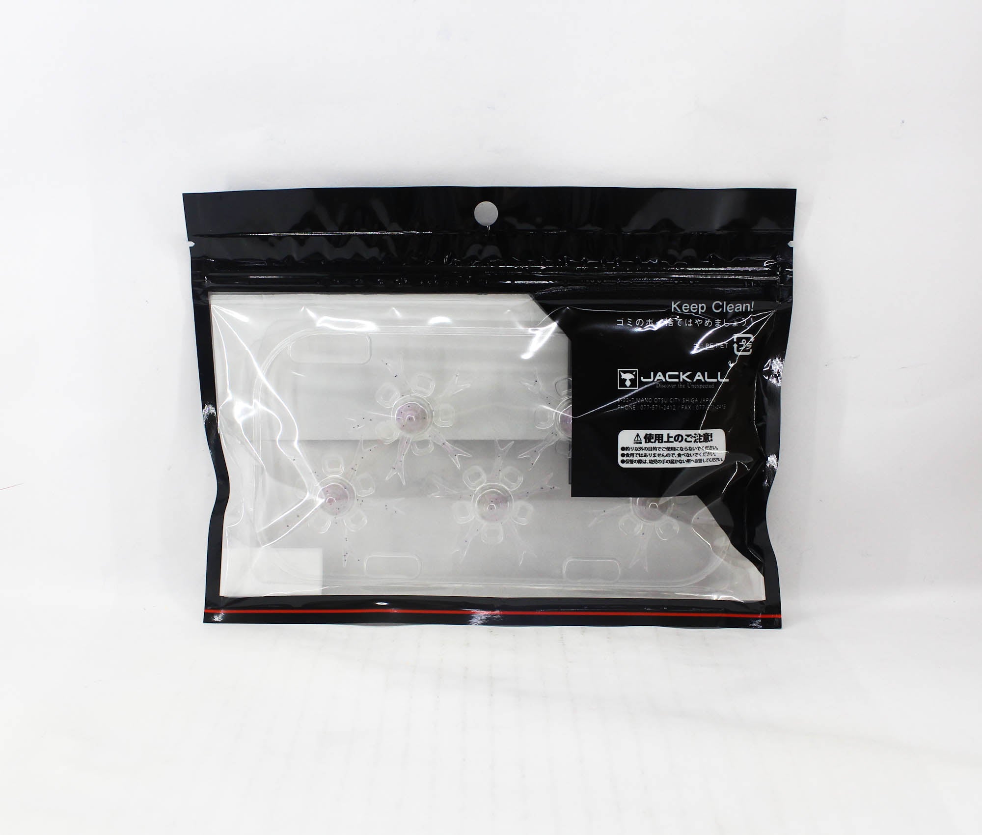 Jackall Soft Lure Jimmy Henge 42 Sight Pearl White (1812)