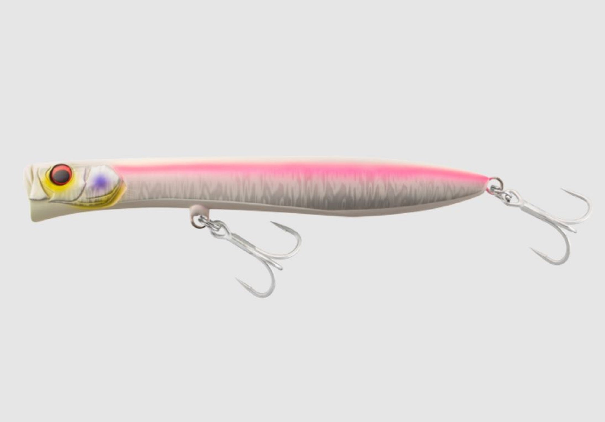 Jackall Cian Popper Roar 200F Floating Lure Asameshi White (3311)