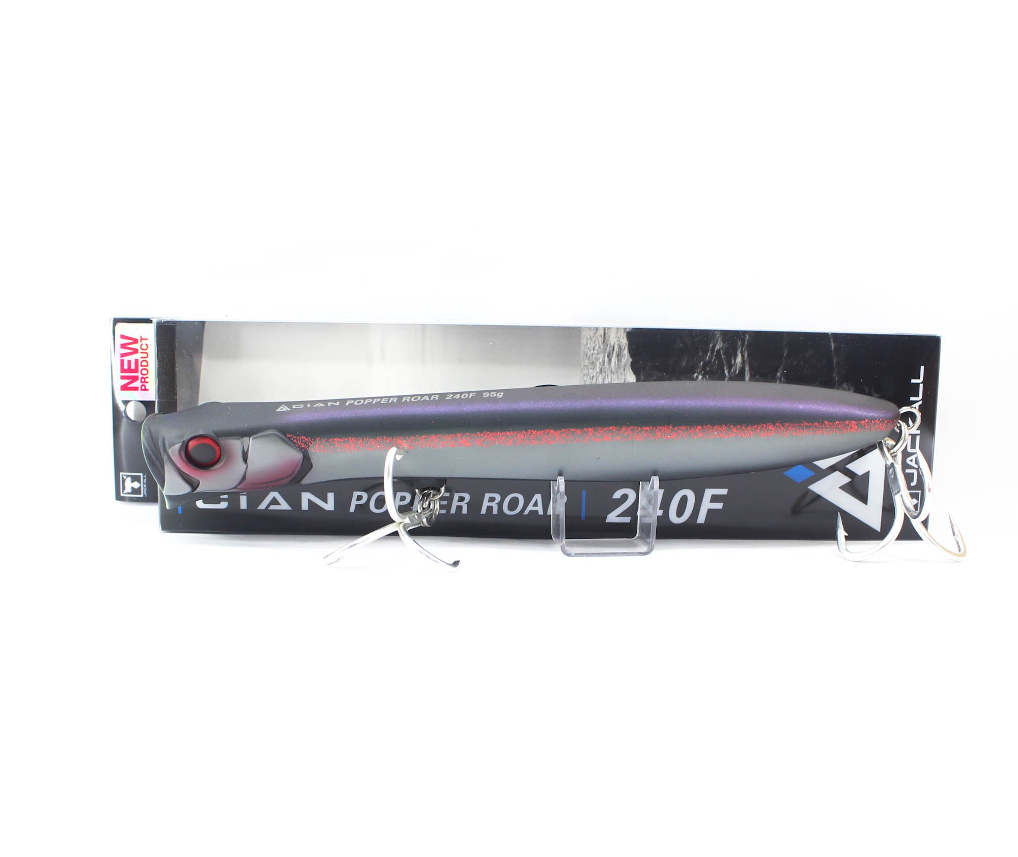 Jackall Cian Popper Roar 240F Floating Lure Asameshi Black (3366)