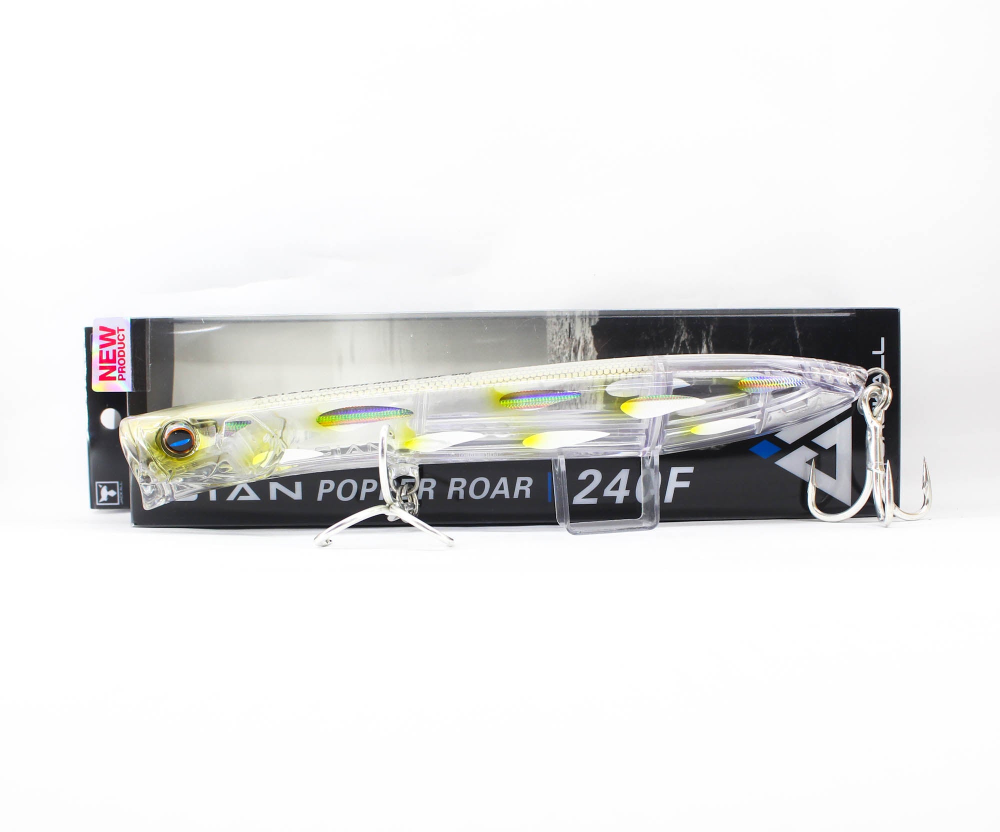 Jackall Cian Popper Roar 240F Floating Lure Micro Clear (3397)