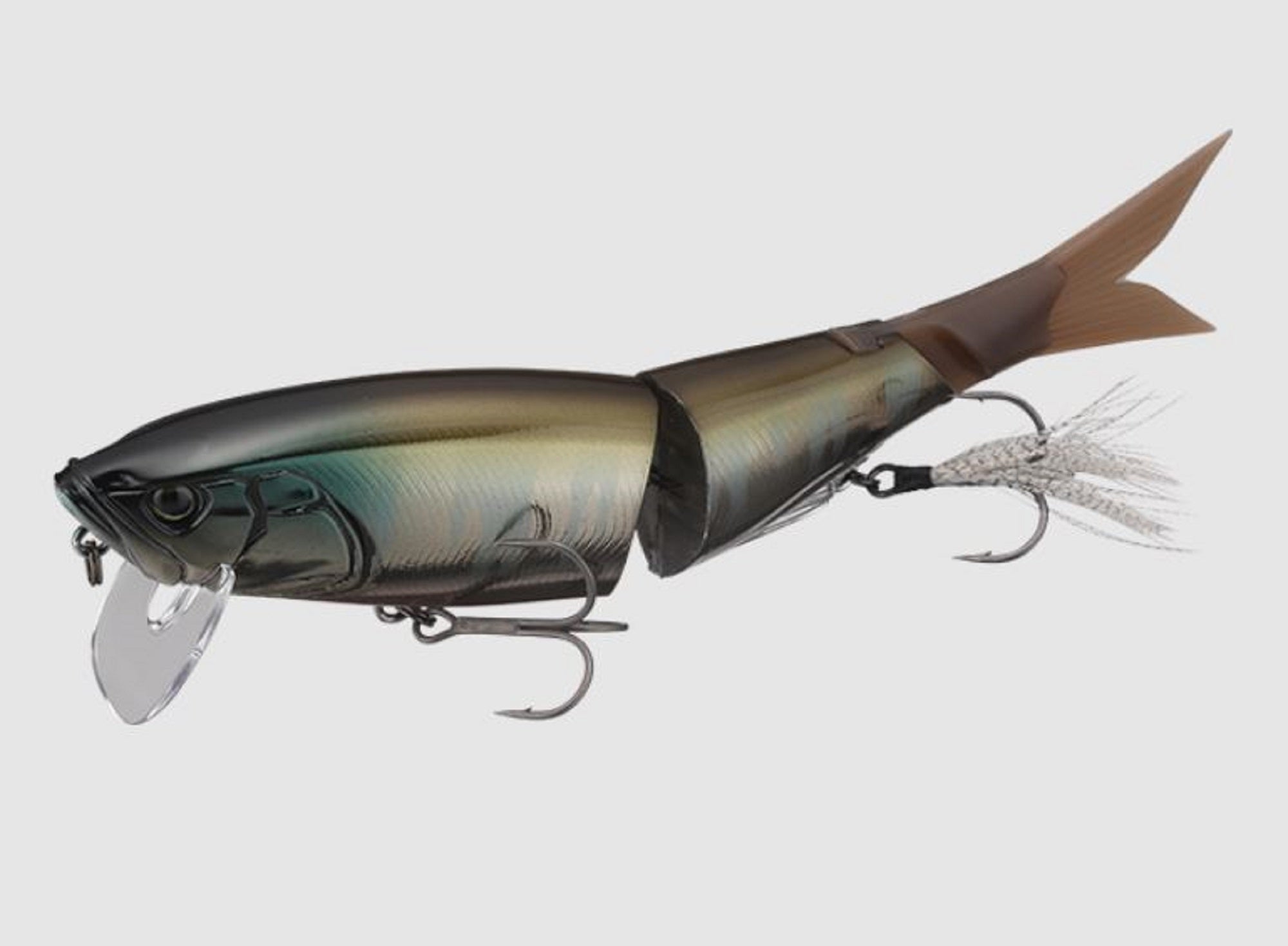 Jackall Maekon JR 150 mm 1 oz Floating Lure Gun Metallic Hasu (6275)