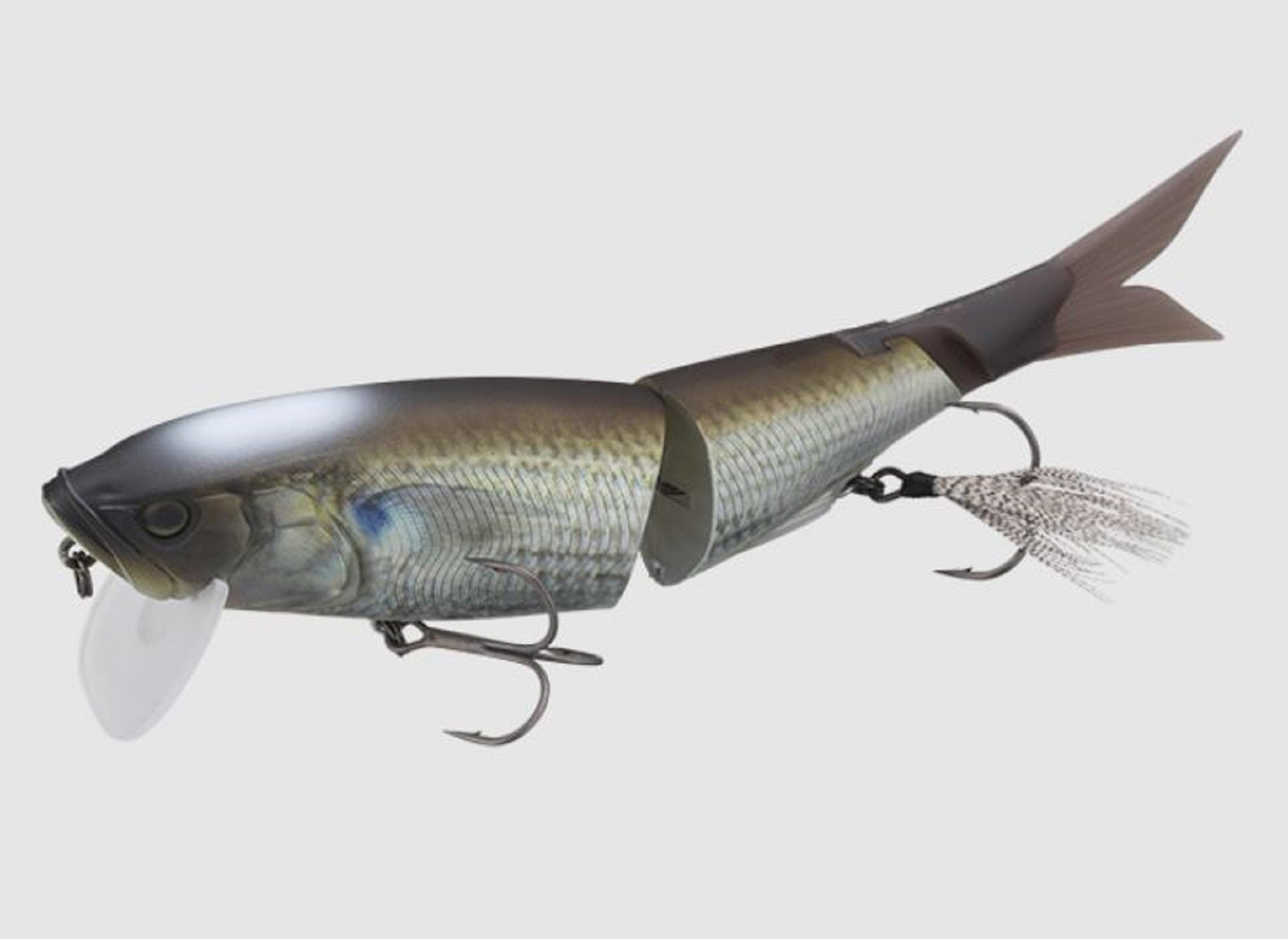 Jackall Maekon JR 150 mm 1 oz Floating Lure Mat Bora Pearl (6282)