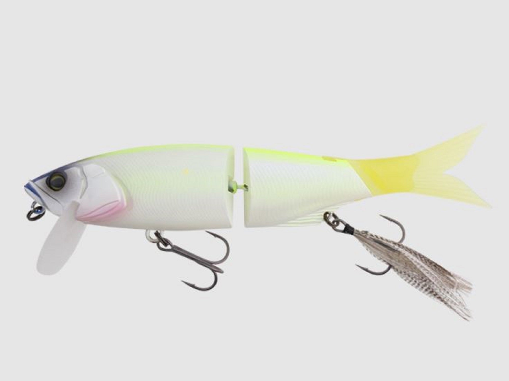 Jackall Maekon JR 150 mm 1 oz Floating Lure Misty Chartreuse (6329)