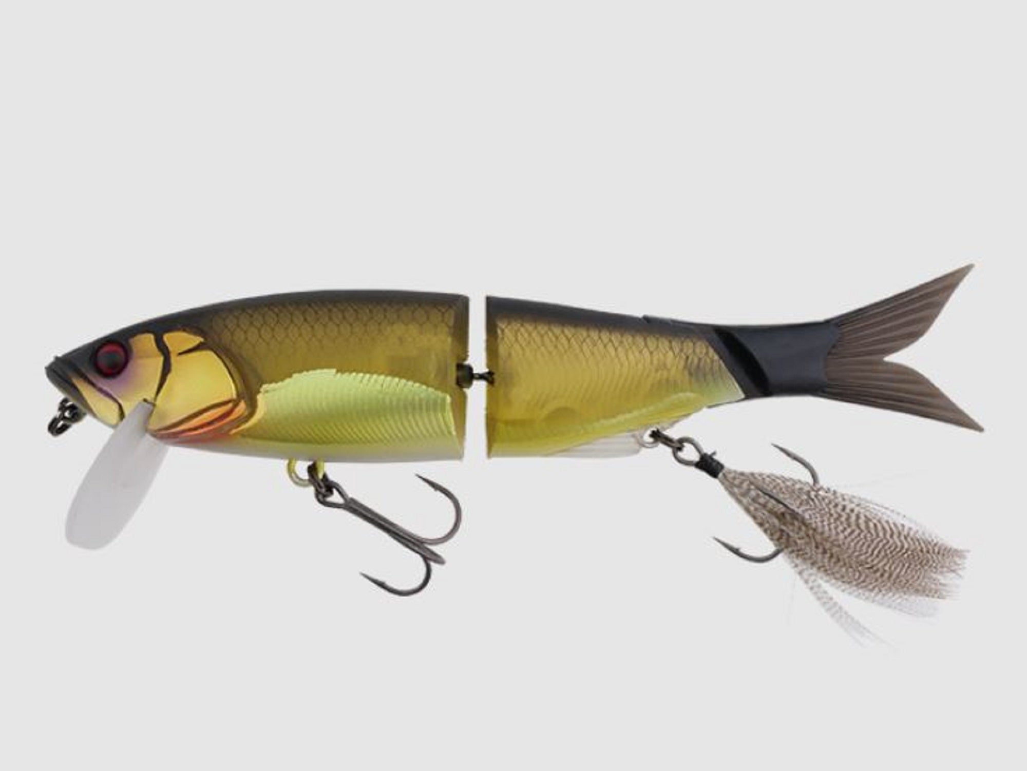 Jackall Maekon JR 150 mm 1 oz Floating Lure Mat Gold Shiner (6336)