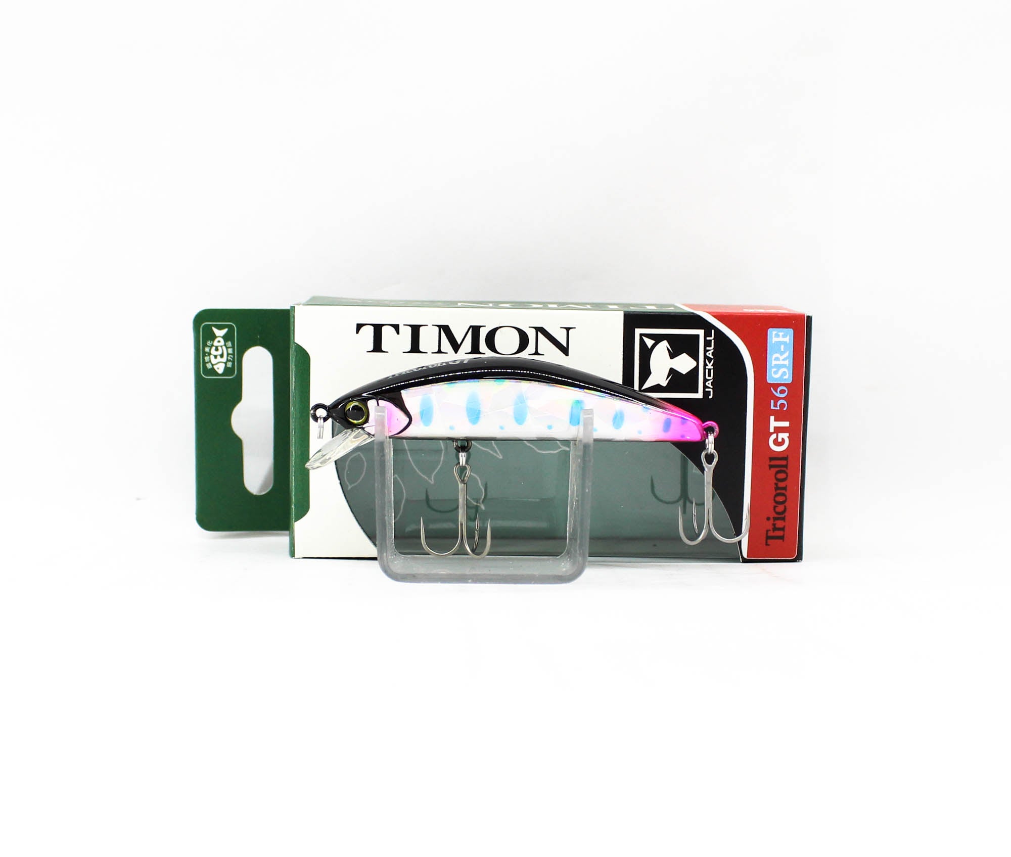 Jackall Timon Tricoroll GT 56 SR-F Floating Lure Yone Multi Black (6916)