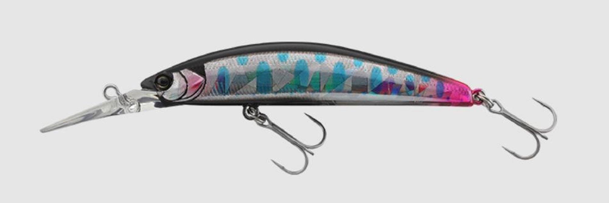 Jackall Timon Tricoroll GT 56 SR-F Floating Lure Yone Multi Black (6916)