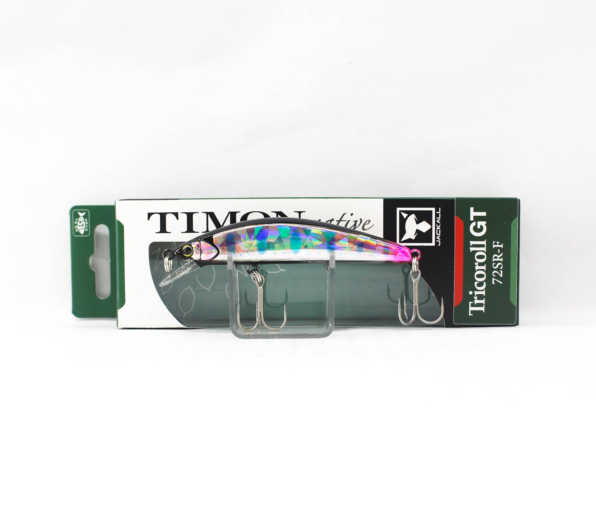 Jackall Timon Tricoroll GT 72 SR-F Floating Lure Multi Black (6930)