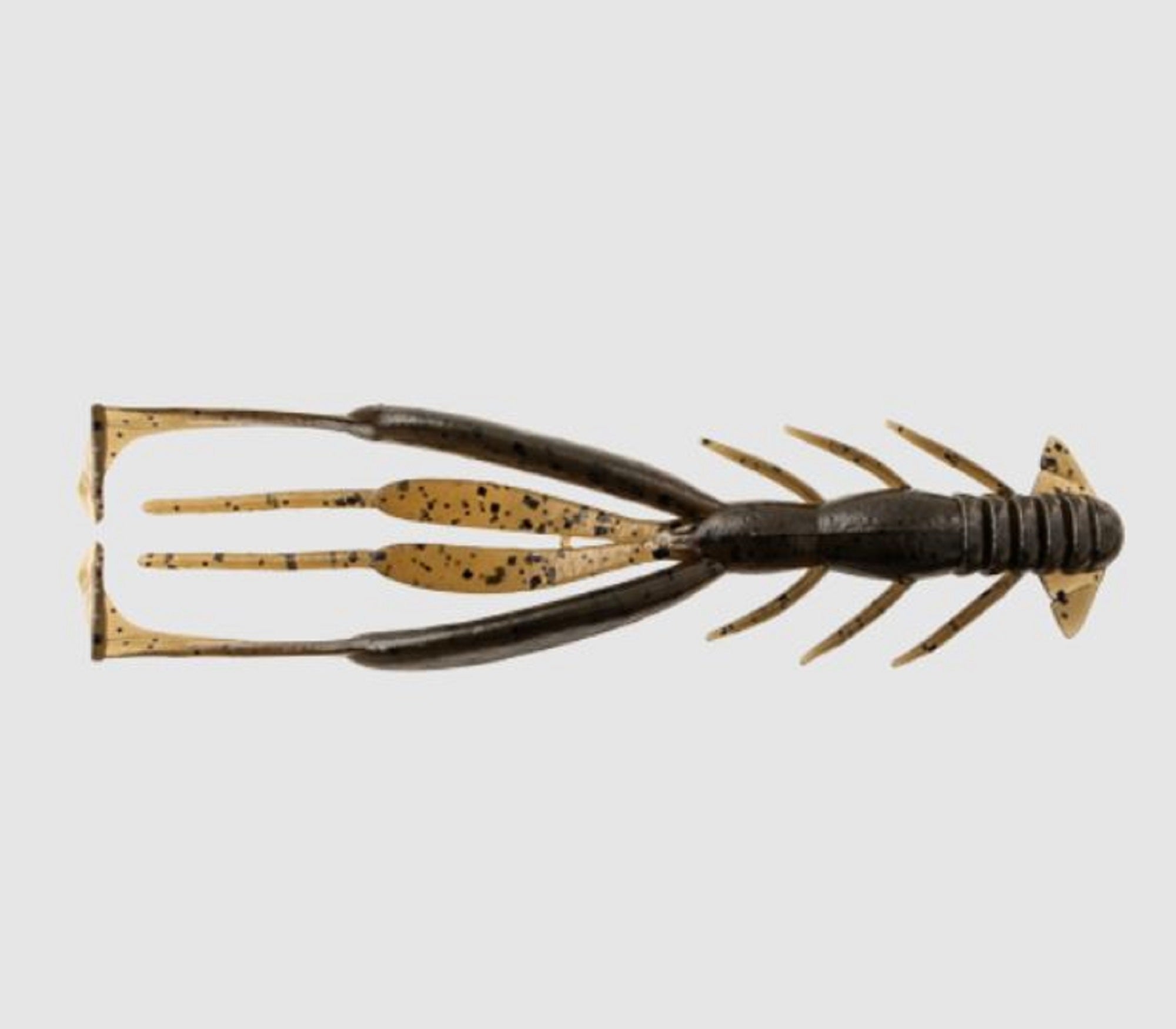 Jackall Soft Lure Bleeker Jimmy Shrimp 3.8 Inches Pumpkin Pepper (7555)