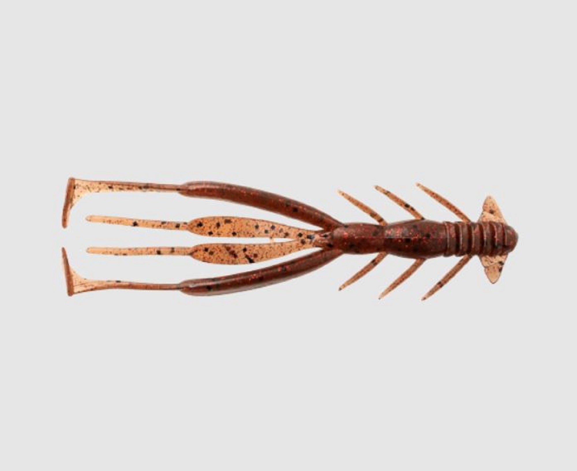 Jackall Soft Lure Bleeker Jimmy Shrimp 3.8 Inches Ebimiso Red Flake (7562)