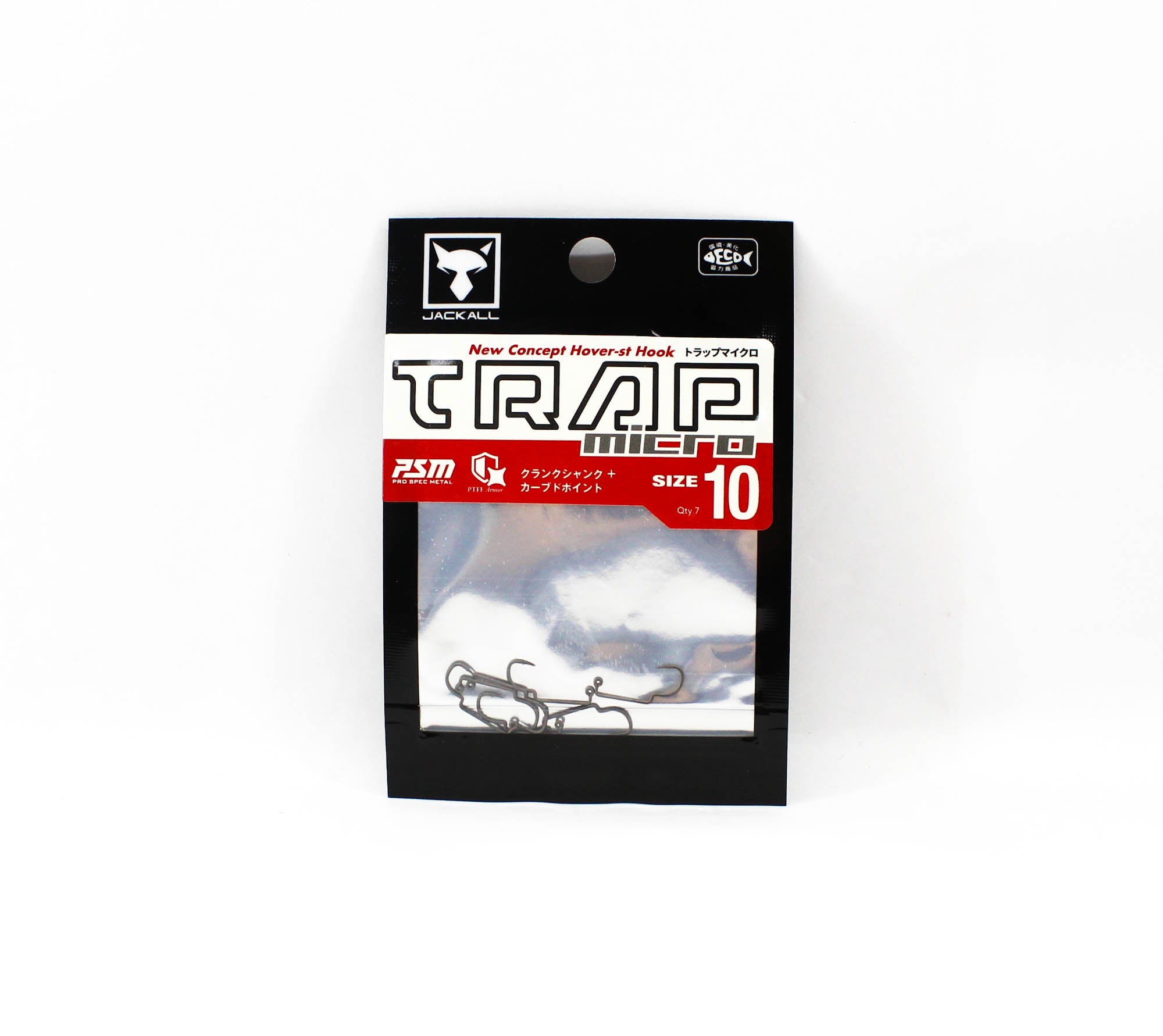 Jackall Trap Micro Hover Strolling Hook Size 10 (8477)