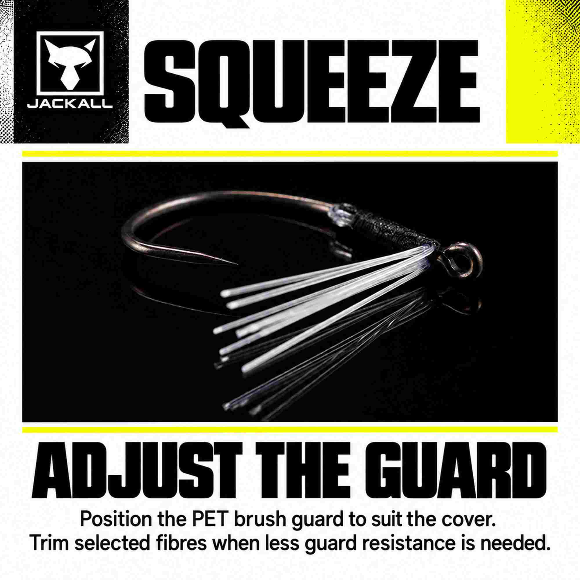 Jackall Hooks Squeeze 4 Per Pack Size 2/0 (9009)