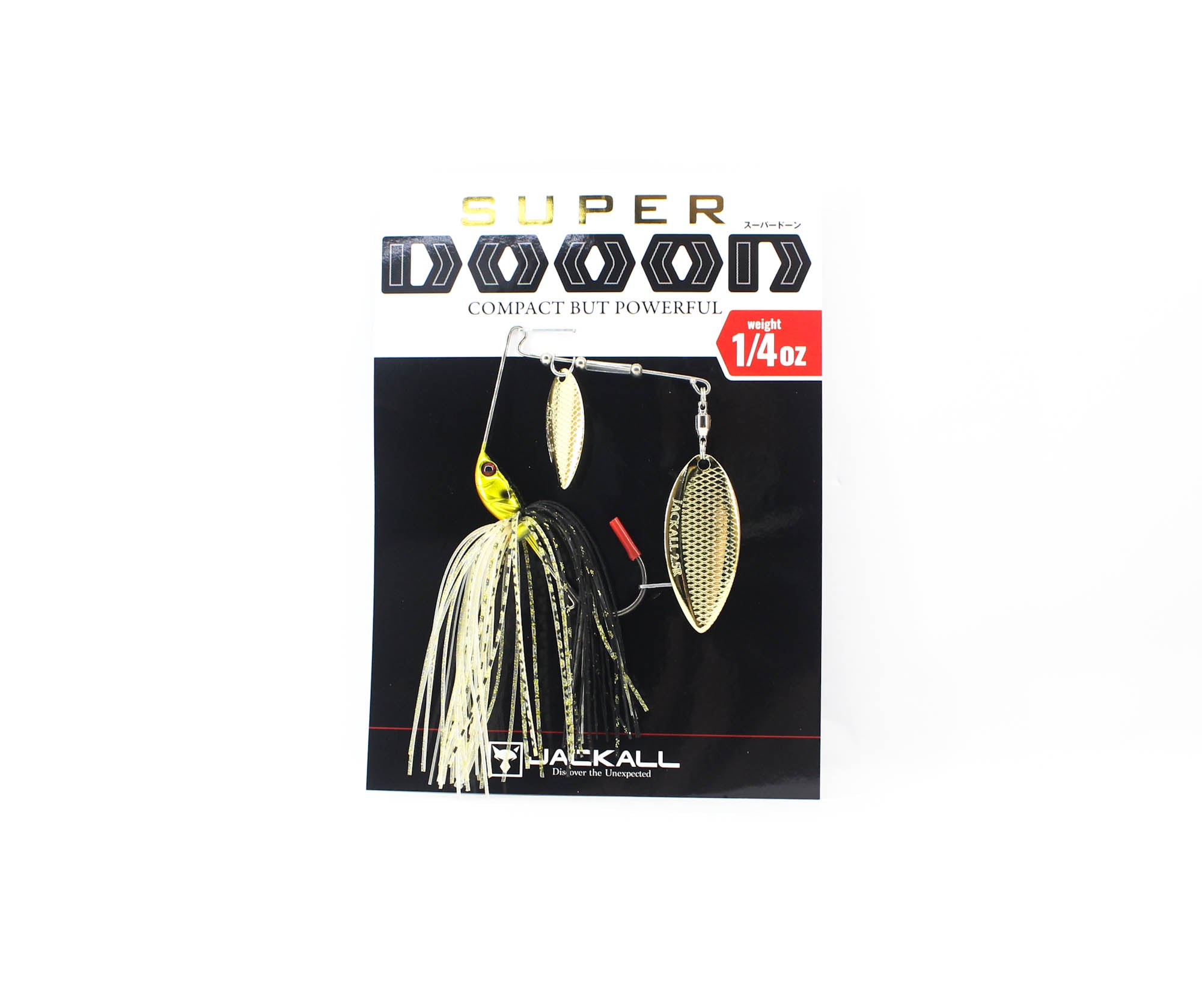 Jackall Spinner Bait Lure Super Dooon 1/4 Oz Gold Black (9634)