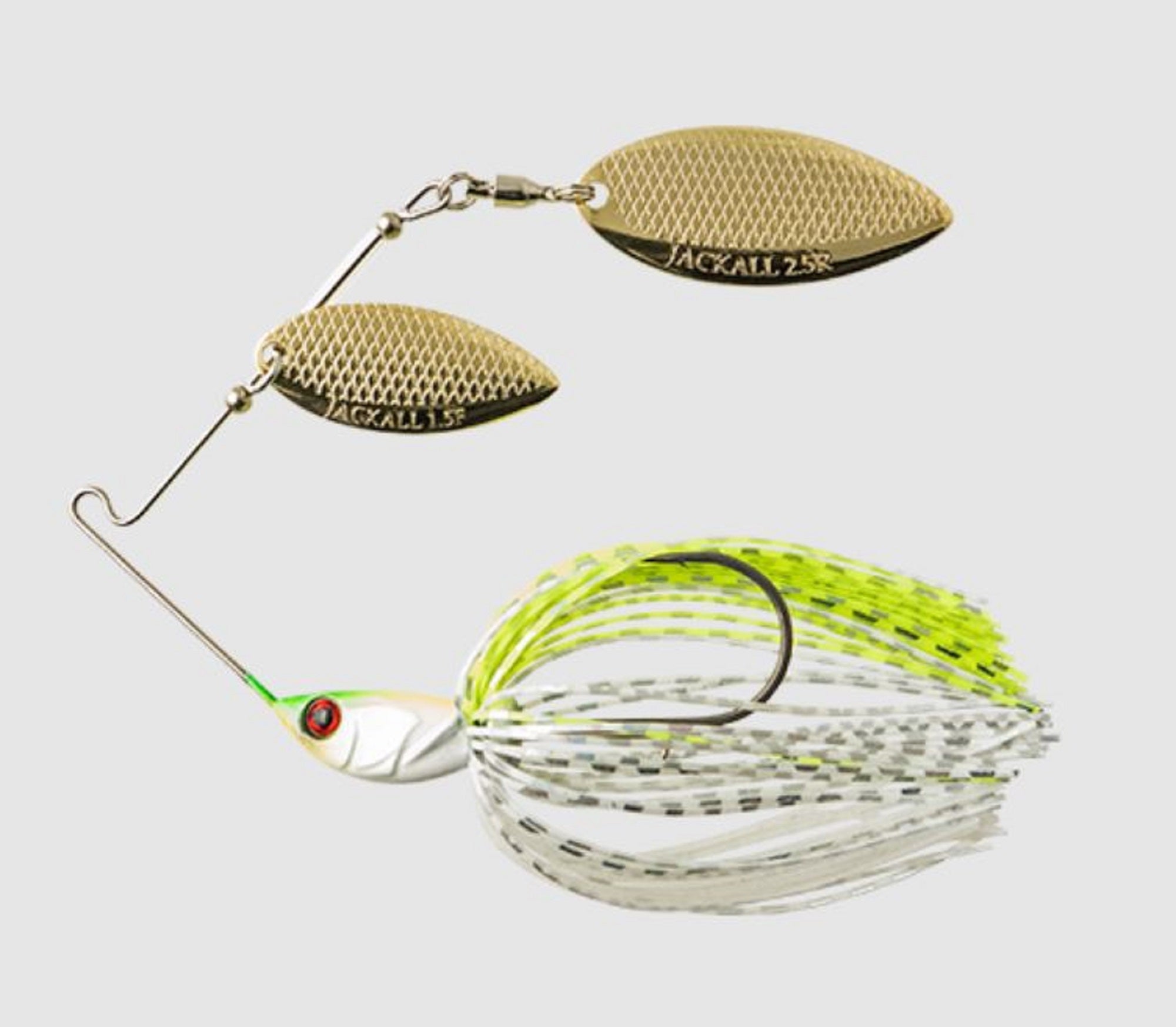 Jackall Spinner Bait Lure Super Dooon 1/4 Oz Chartreuse Back White (9658)