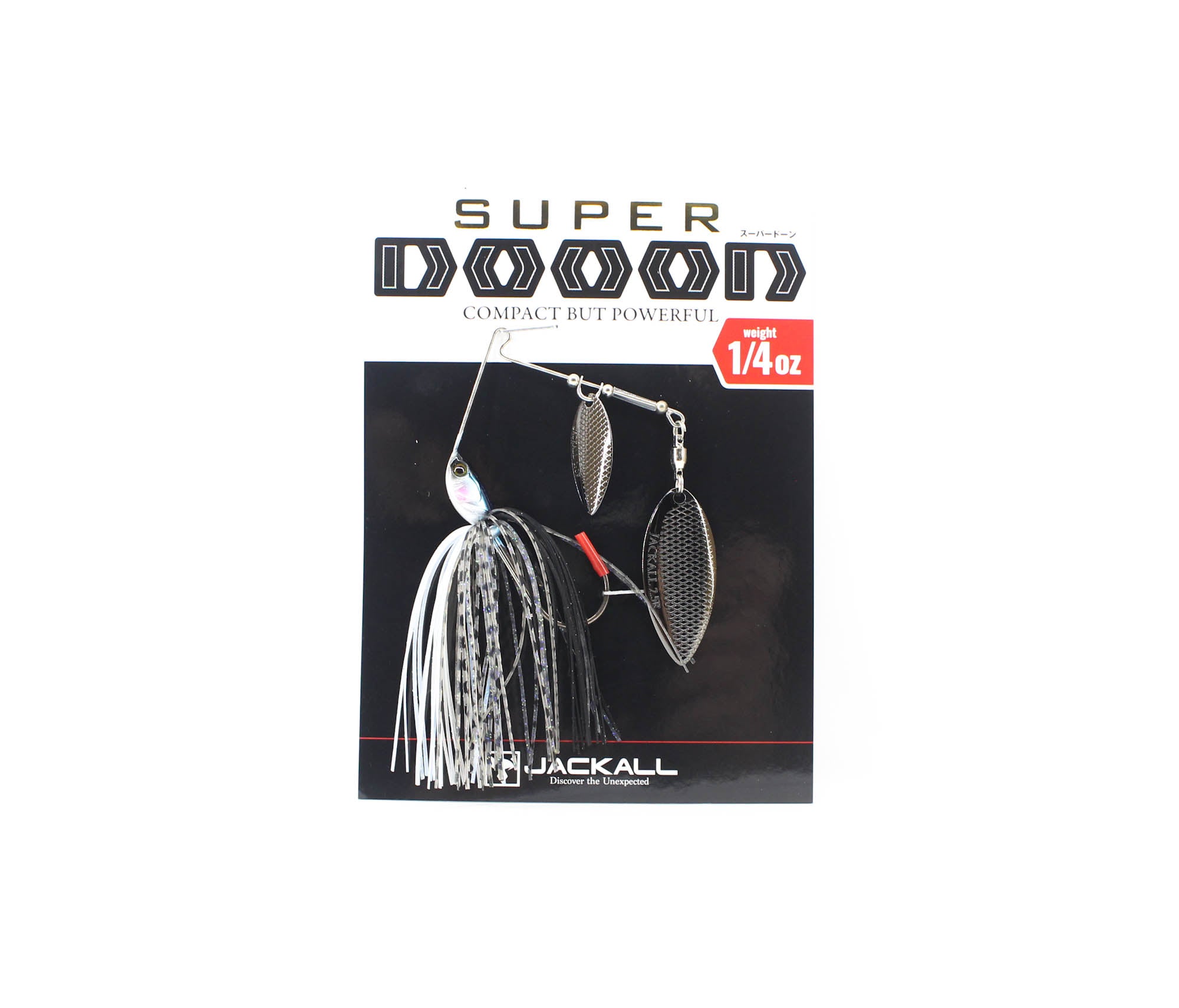 Jackall Spinner Bait Lure Super Dooon 1/4 Oz Gun Metallic Hasu (9689)