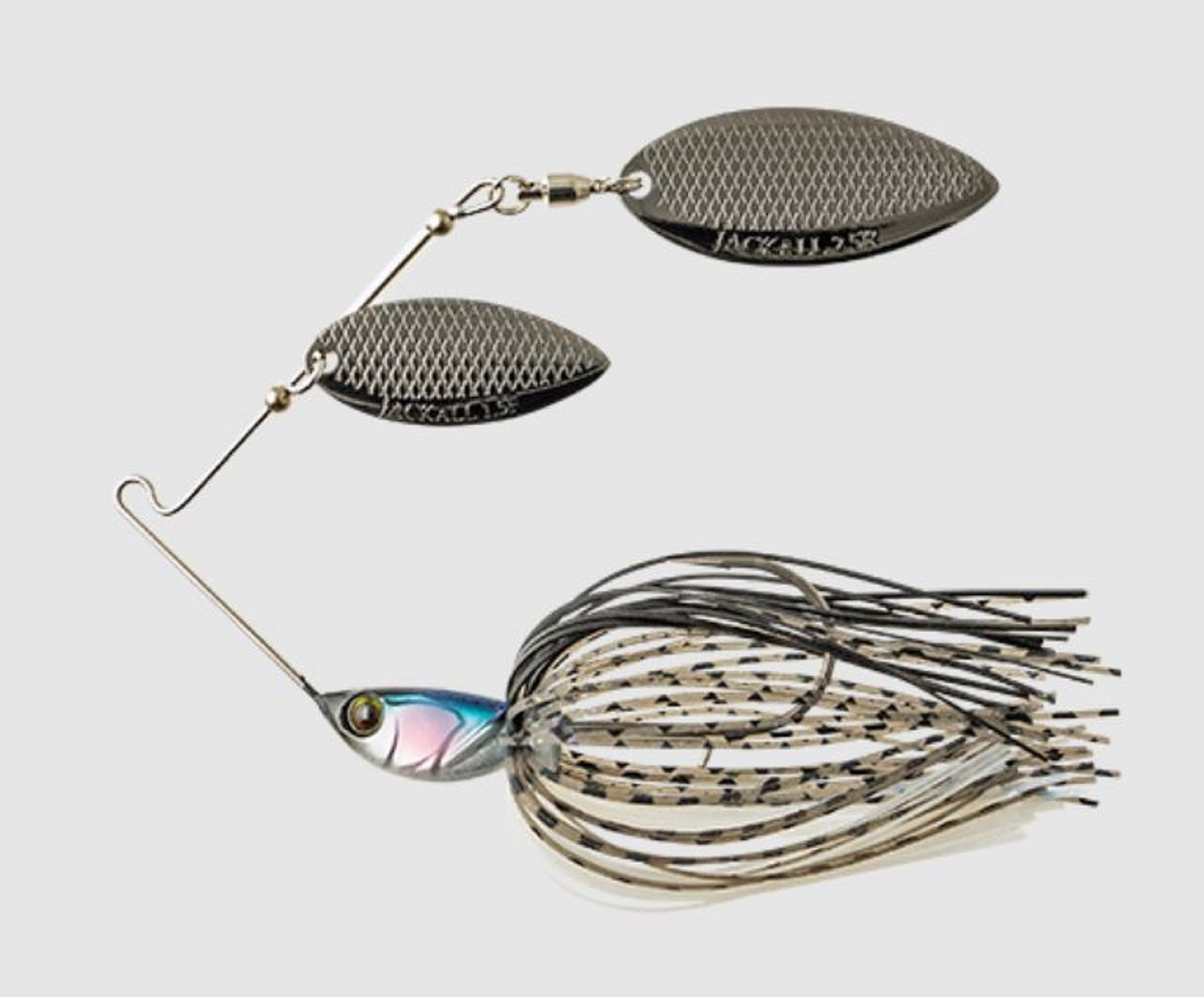 Jackall Spinner Bait Lure Super Dooon 1/4 Oz Gun Metallic Hasu (9689)