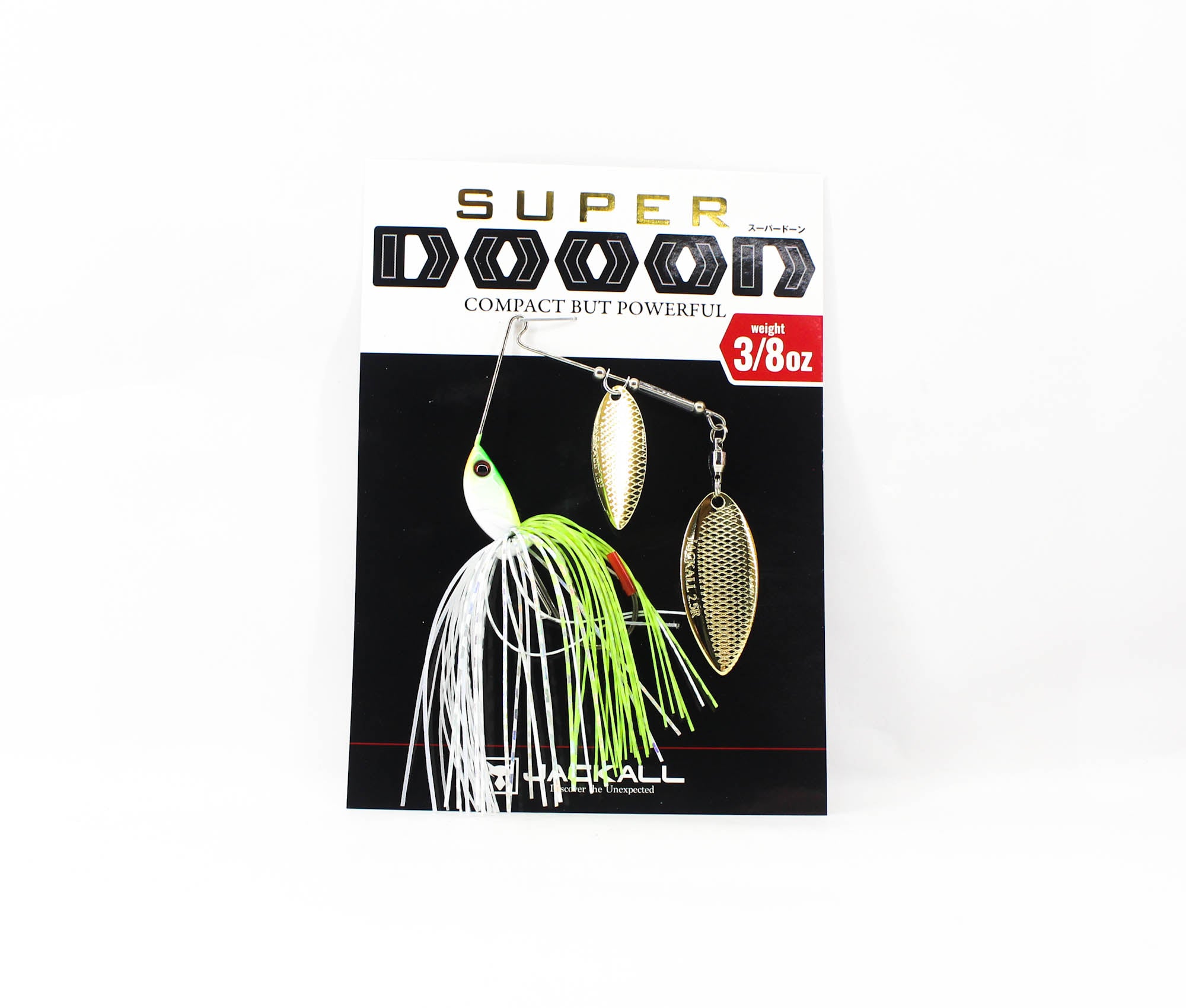 Jackall Spinner Bait Lure Super Dooon 3/8 Oz Chartreuse Back White (9733)