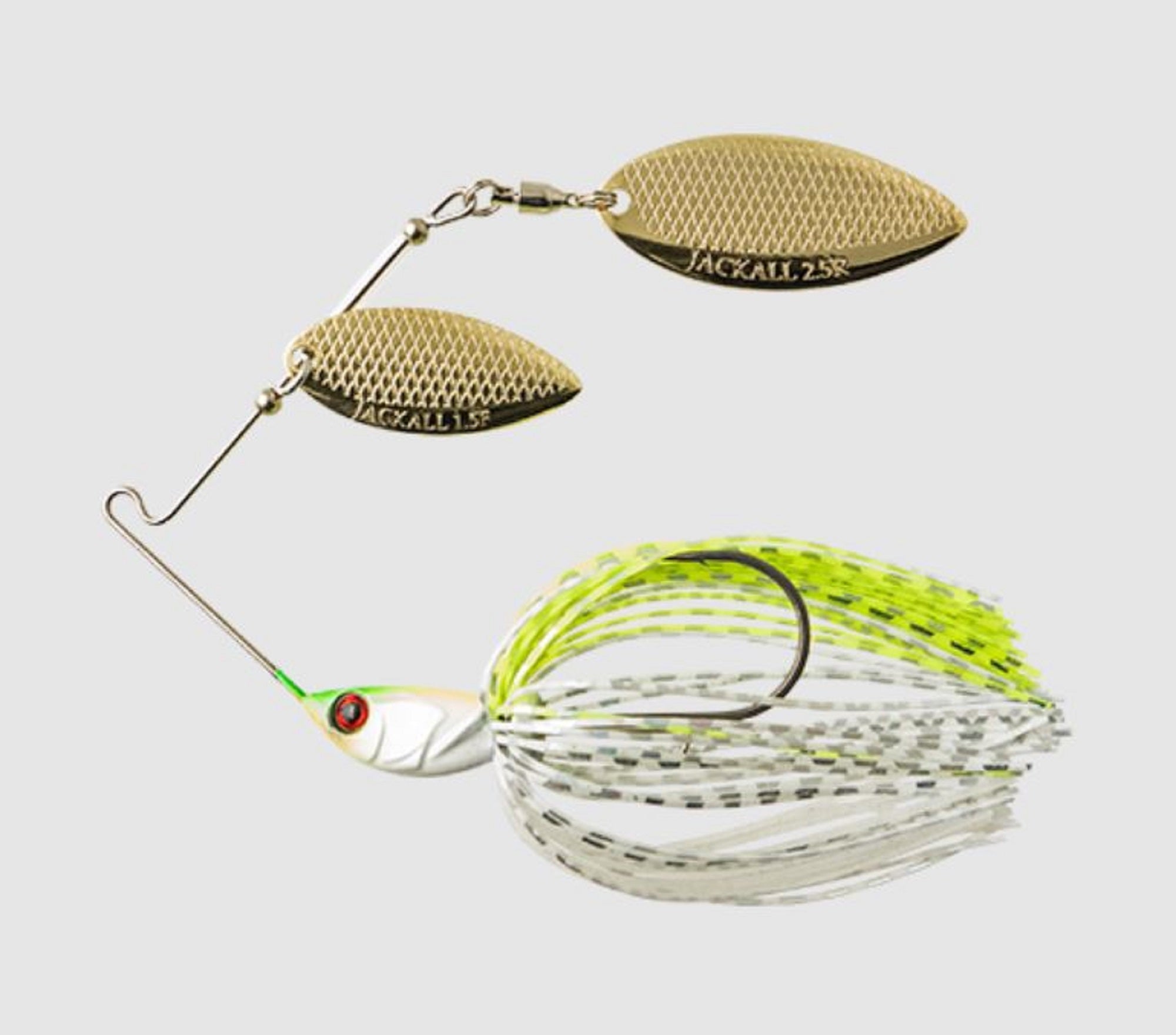 Jackall Spinner Bait Lure Super Dooon 1/2 Oz Chart Back White (9818)