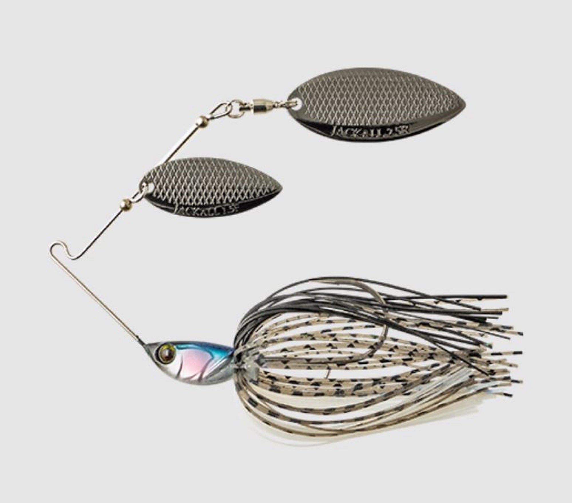 Jackall Spinner Bait Lure Super Dooon 1/2 Oz Gun Metallic Hasu (9849)