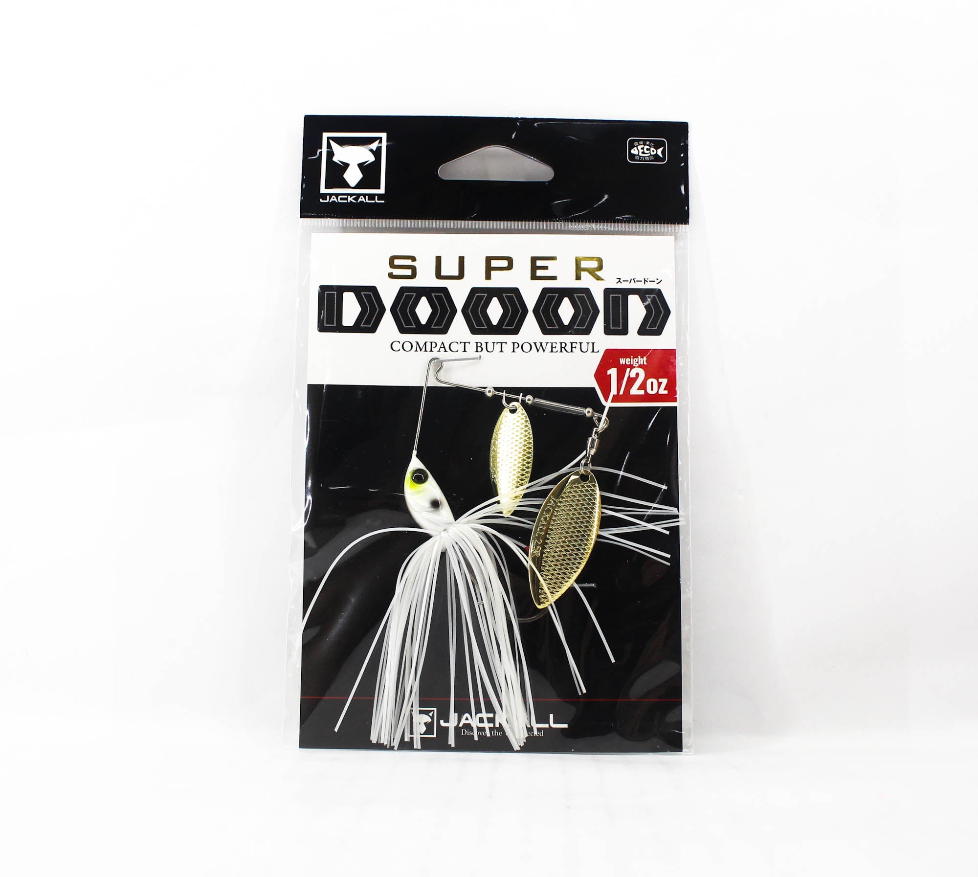 Jackall Spinner Bait Lure Super Dooon 1/2 Oz Secret White (9856)