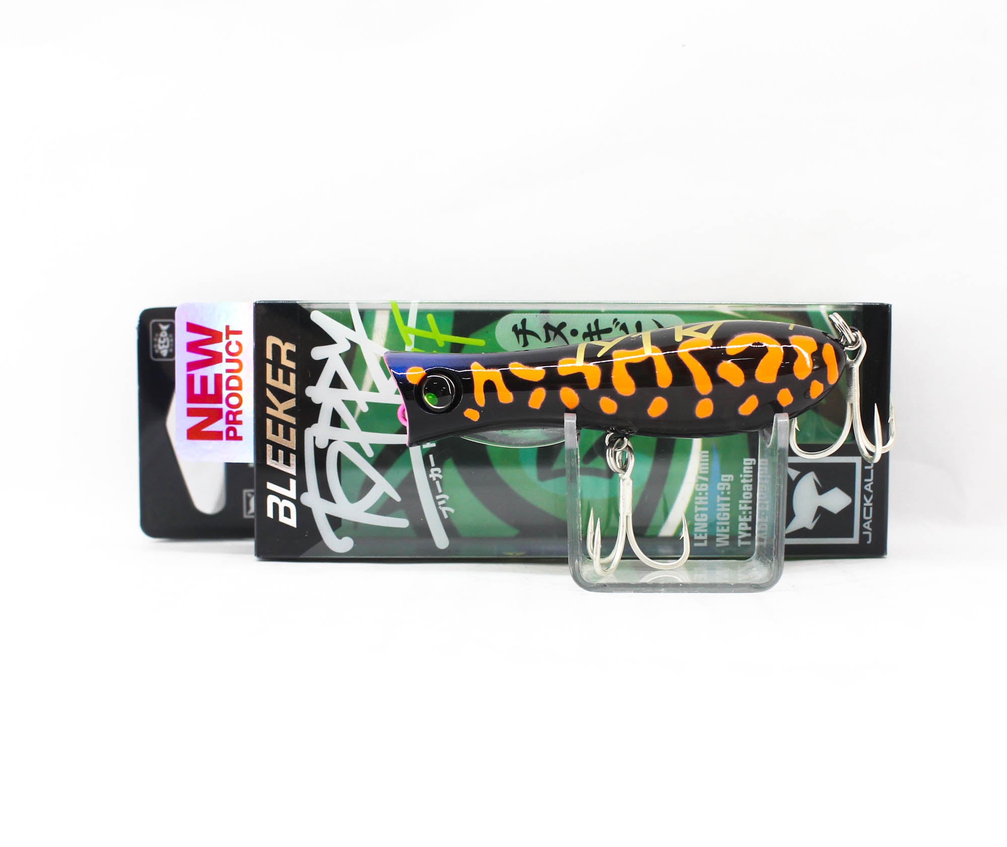 Jackall Bleeker Toppy 67F Floating Lure Black Panther (0500)