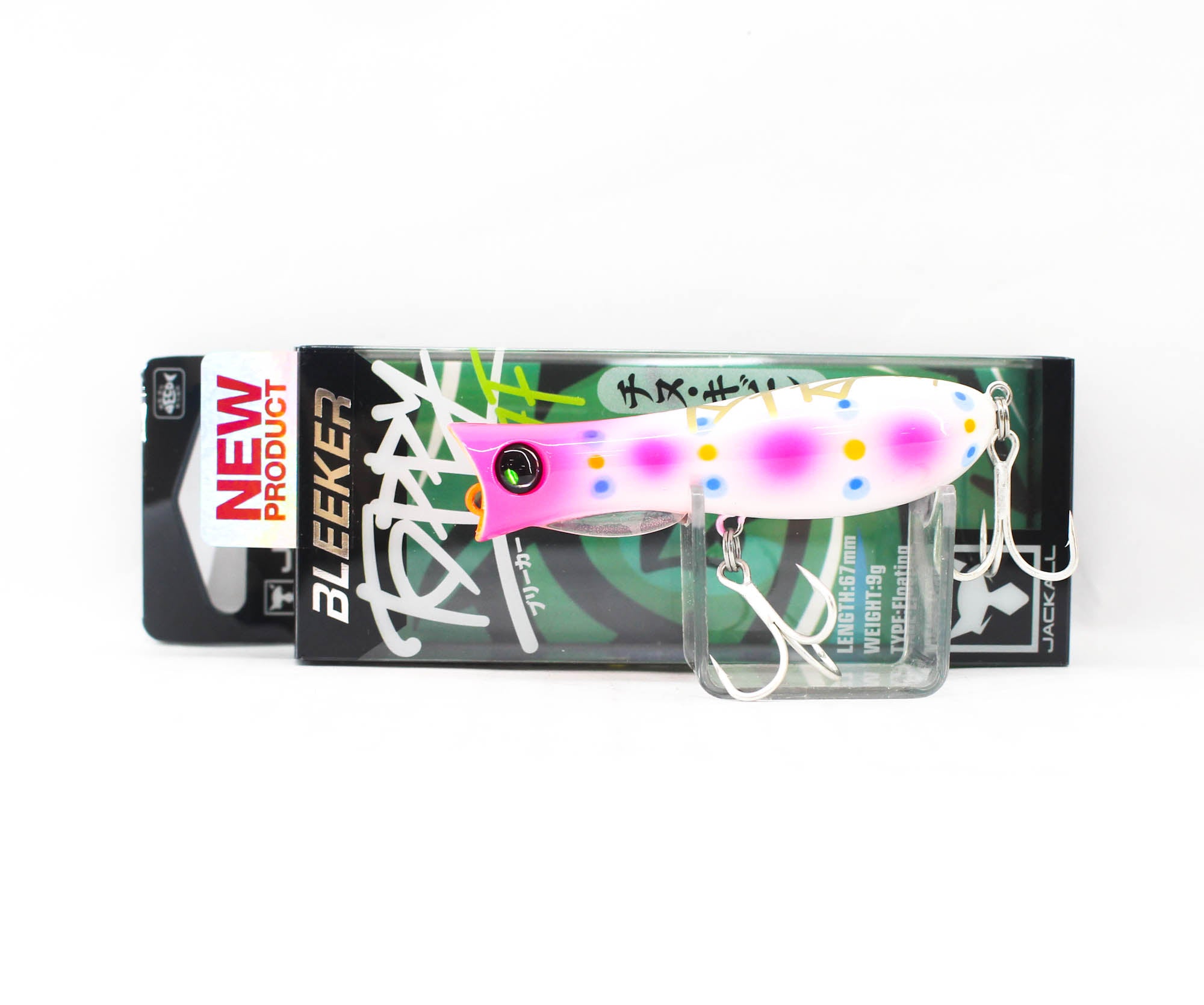 Jackall Bleeker Toppy 67F Floating Lure Pink Parrot (0517)