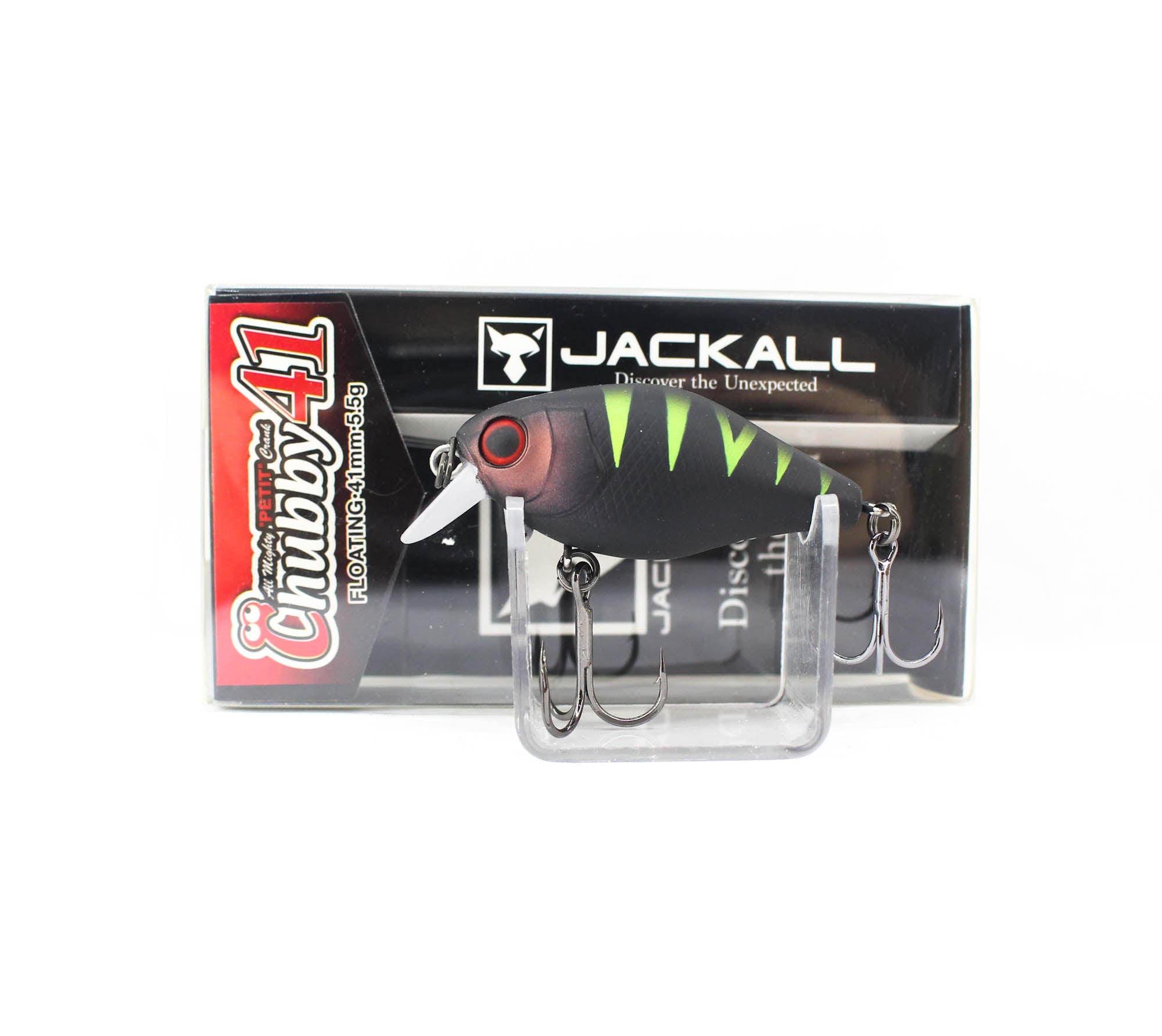 Jackall Chubby 41F Floating Lure UV Mat Black Perch (0623)