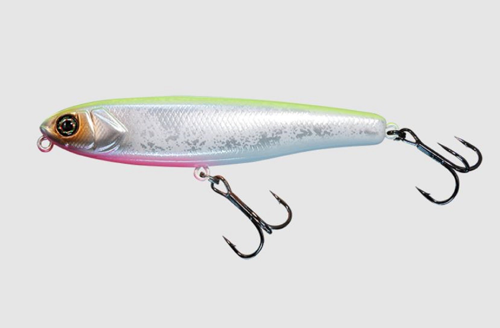 Jackall Bonnie 107 Floating Lure Injured Chart Back Pearl (0685)